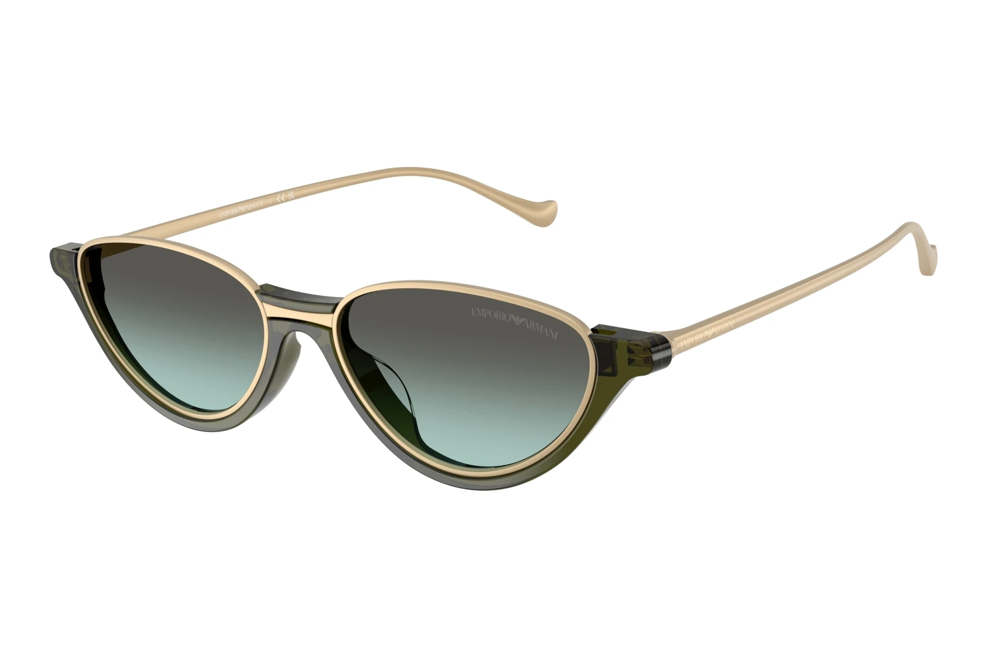 Emporio Armani EA4288U 65002A Green Gradient GreenShiny Transparent Green Emporio Armani EA4288U 65002A Green Gradient GreenShiny Transparent Green