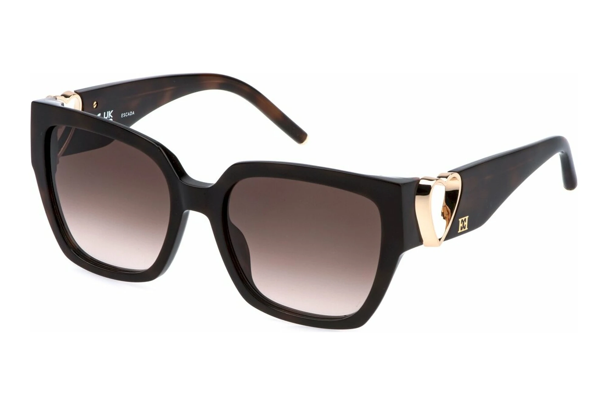 Escada SESF43 0752 BROWN GRADIENT BROWNSHINY DARK HAVANA Escada SESF43 0752 BROWN GRADIENT BROWNSHINY DARK HAVANA