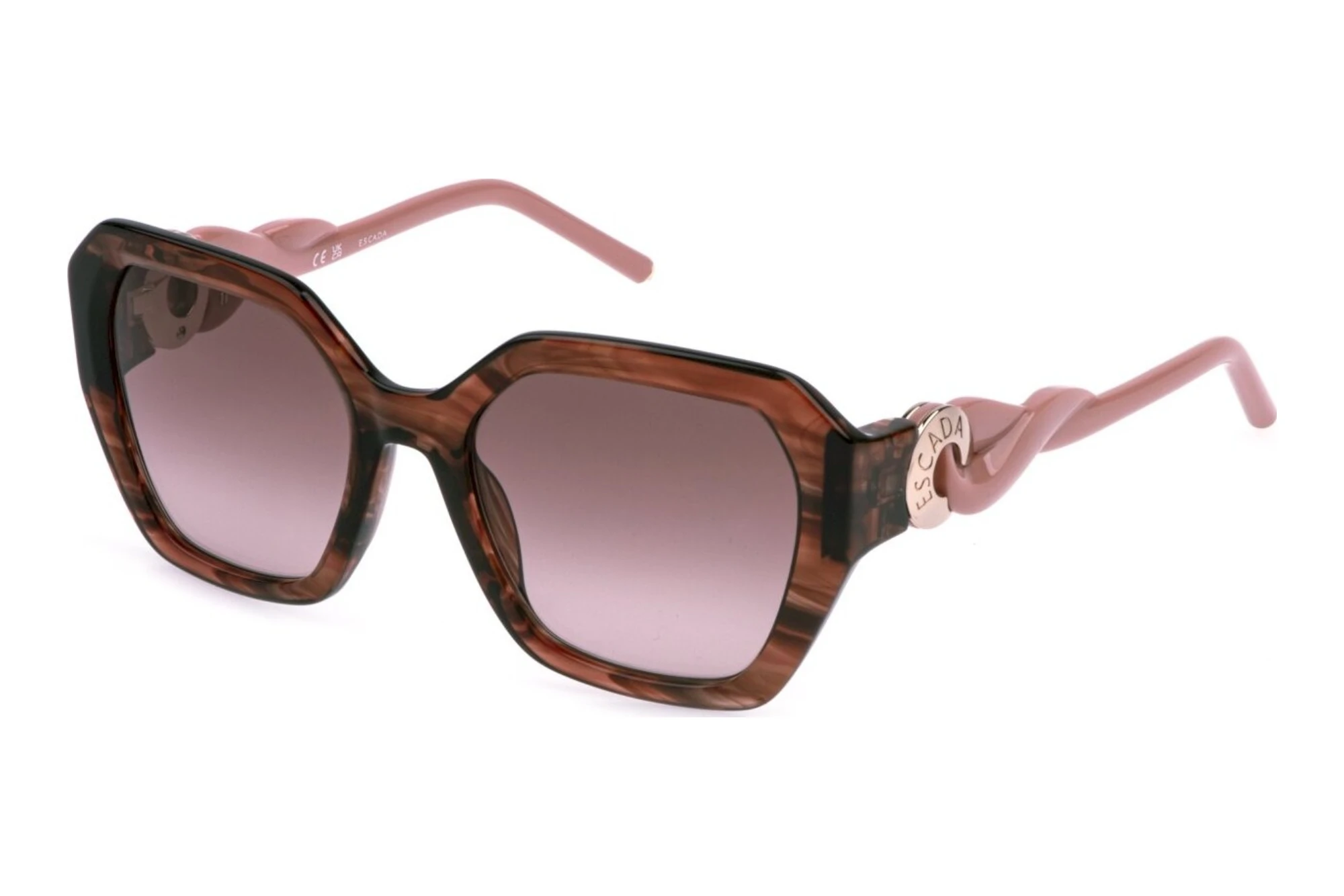 Escada SESG37 03BQ BROWN GRADIENT PINKWAVY BROWN Escada SESG37 03BQ BROWN GRADIENT PINKWAVY BROWN