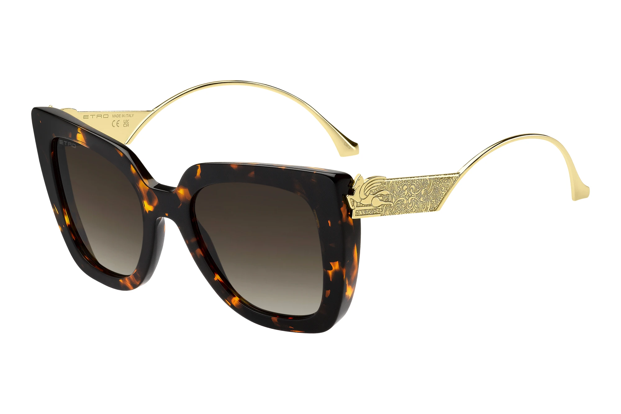 Etro ETRO 0040/S 086/HA BROWN SHADEDHAVANA Etro ETRO 0040/S 086/HA BROWN SHADEDHAVANA