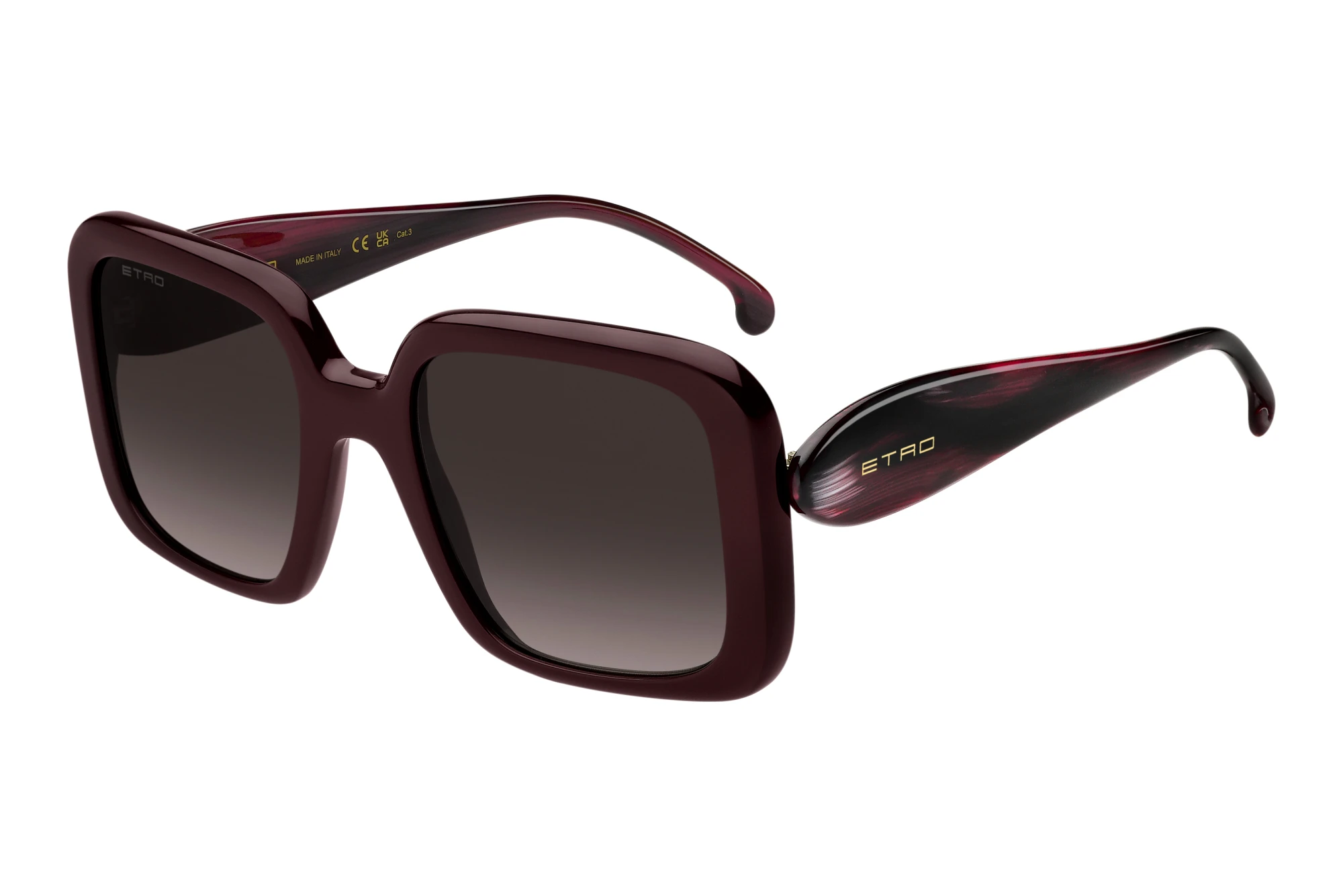 Etro ETRO 0083/S LHF/HA BROWN SHADEDBURGUNDY 2 Etro ETRO 0083/S LHF/HA BROWN SHADEDBURGUNDY 2