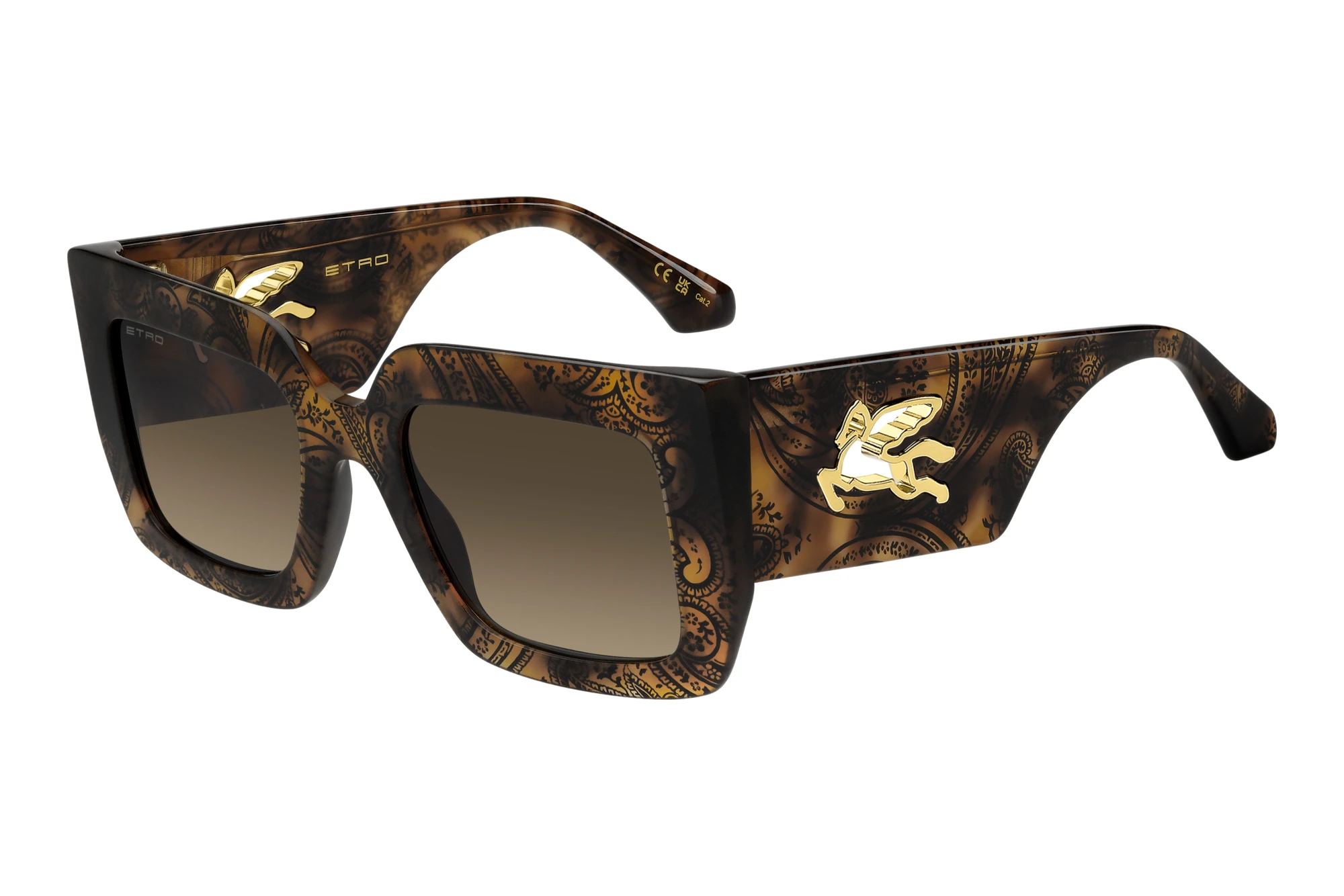 Etro ETRO 0108/S H7P/HA BROWN SHADEDPATTERN HAVANA Etro ETRO 0108/S H7P/HA BROWN SHADEDPATTERN HAVANA