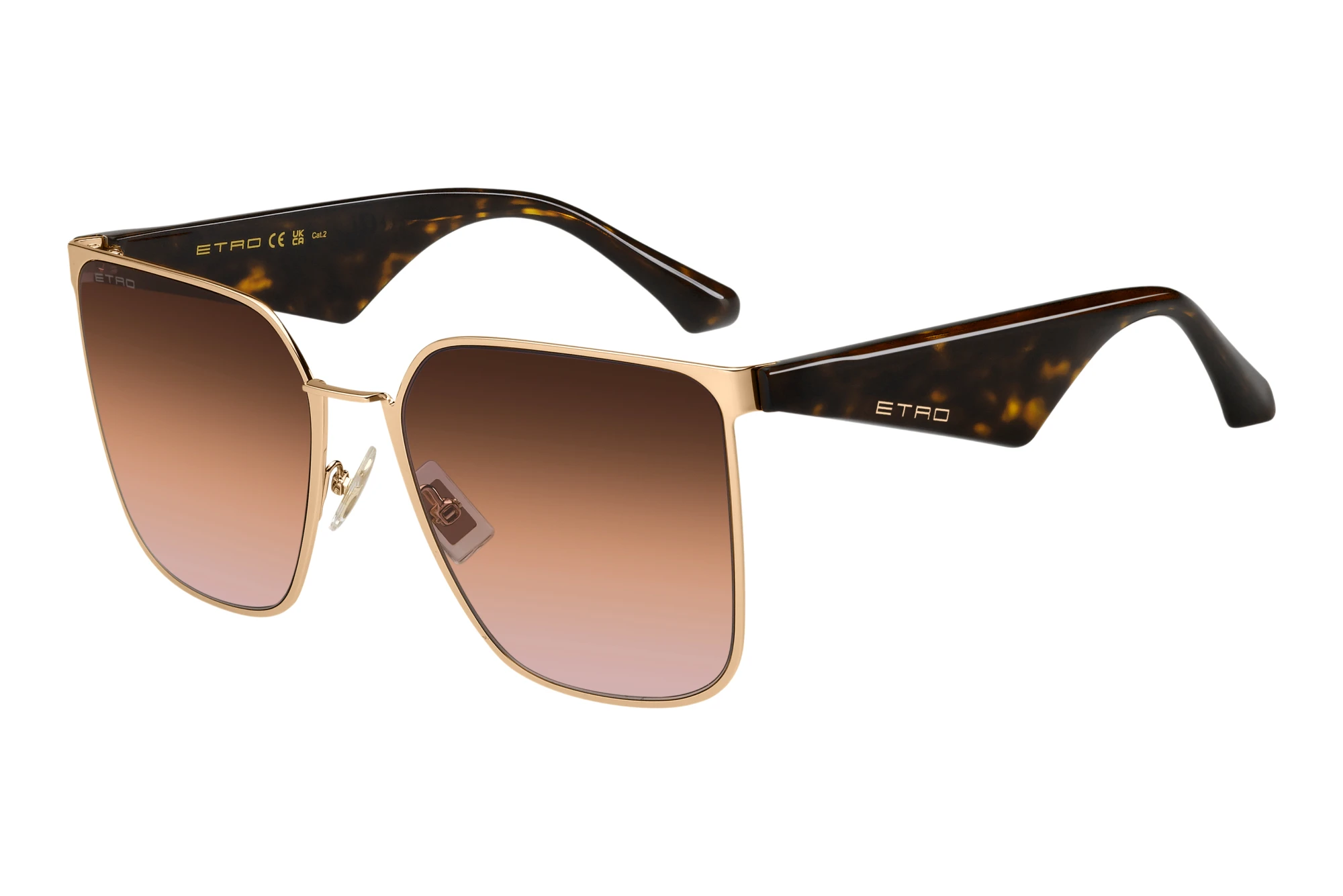 Etro ETRO 0110/S DDB/N4 BROWN SHADED BRICKGOLD COPPER Etro ETRO 0110/S DDB/N4 BROWN SHADED BRICKGOLD COPPER