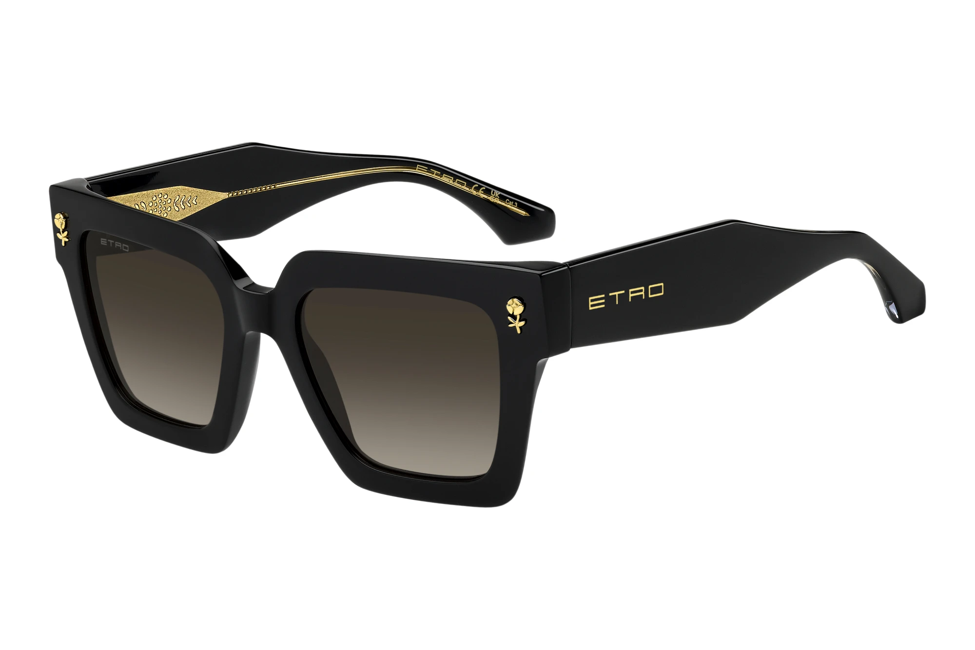 Etro ETRO 0113/S 807/HA BROWN SHADEDBLACK Etro ETRO 0113/S 807/HA BROWN SHADEDBLACK