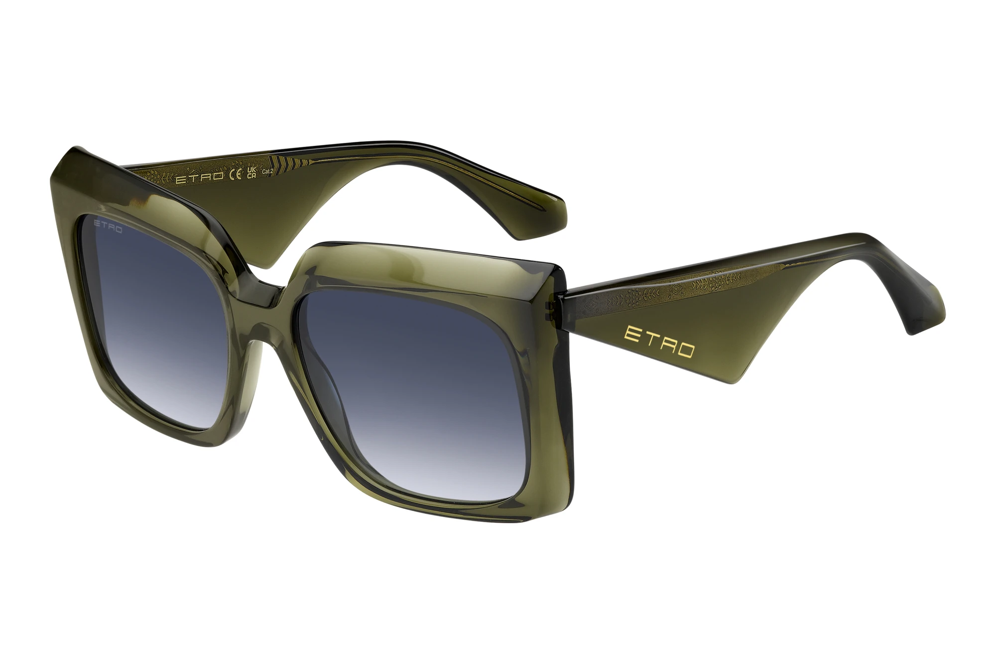 Etro ETRO 0117/S 4C3/08 DK BLUE SHADEDOLIVE Etro ETRO 0117/S 4C3/08 DK BLUE SHADEDOLIVE