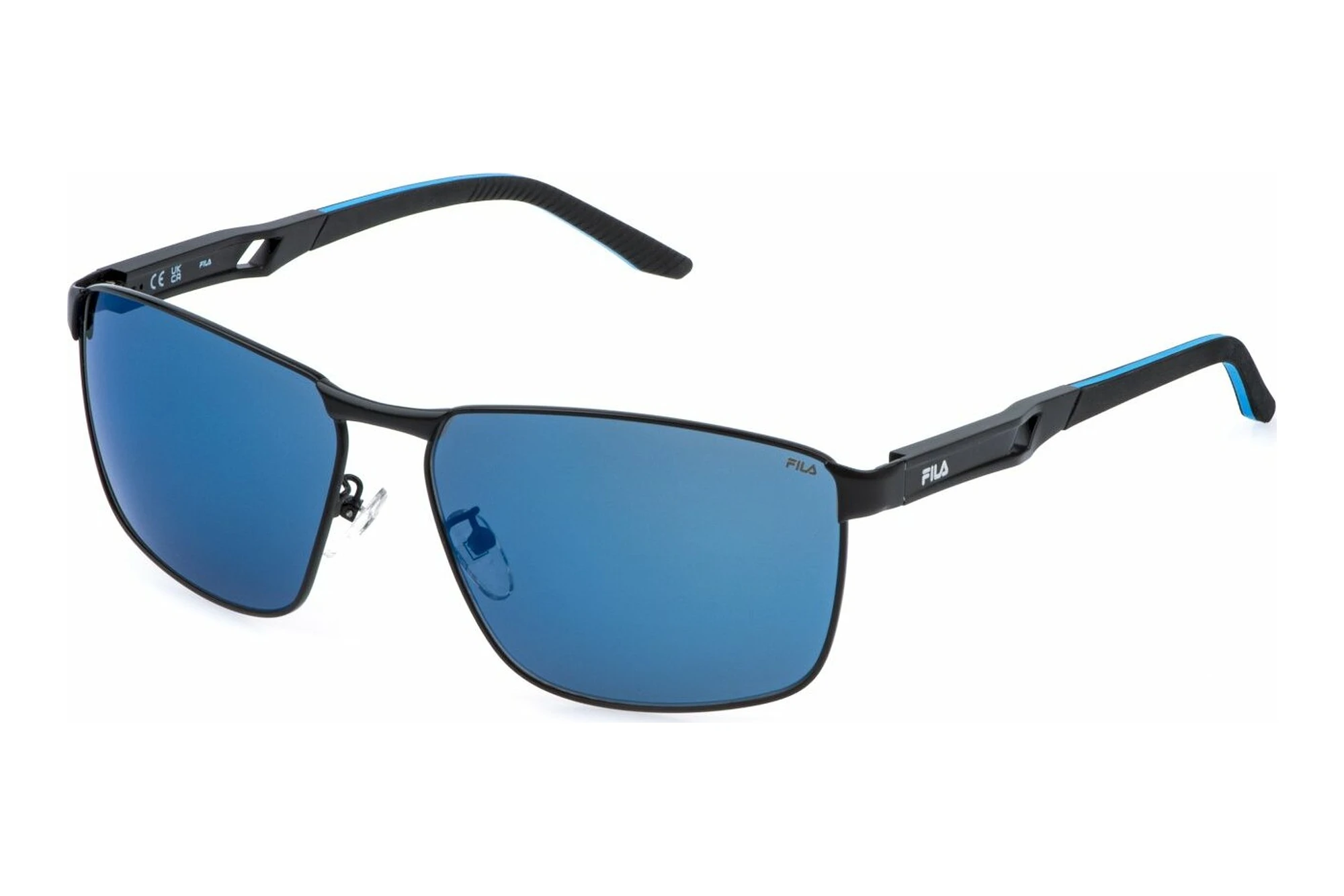 Fila SFIA08 531B SMOKE/MIRROR BLUETOTAL SEMI MATT BLACK Fila SFIA08 531B SMOKE/MIRROR BLUETOTAL SEMI MATT BLACK