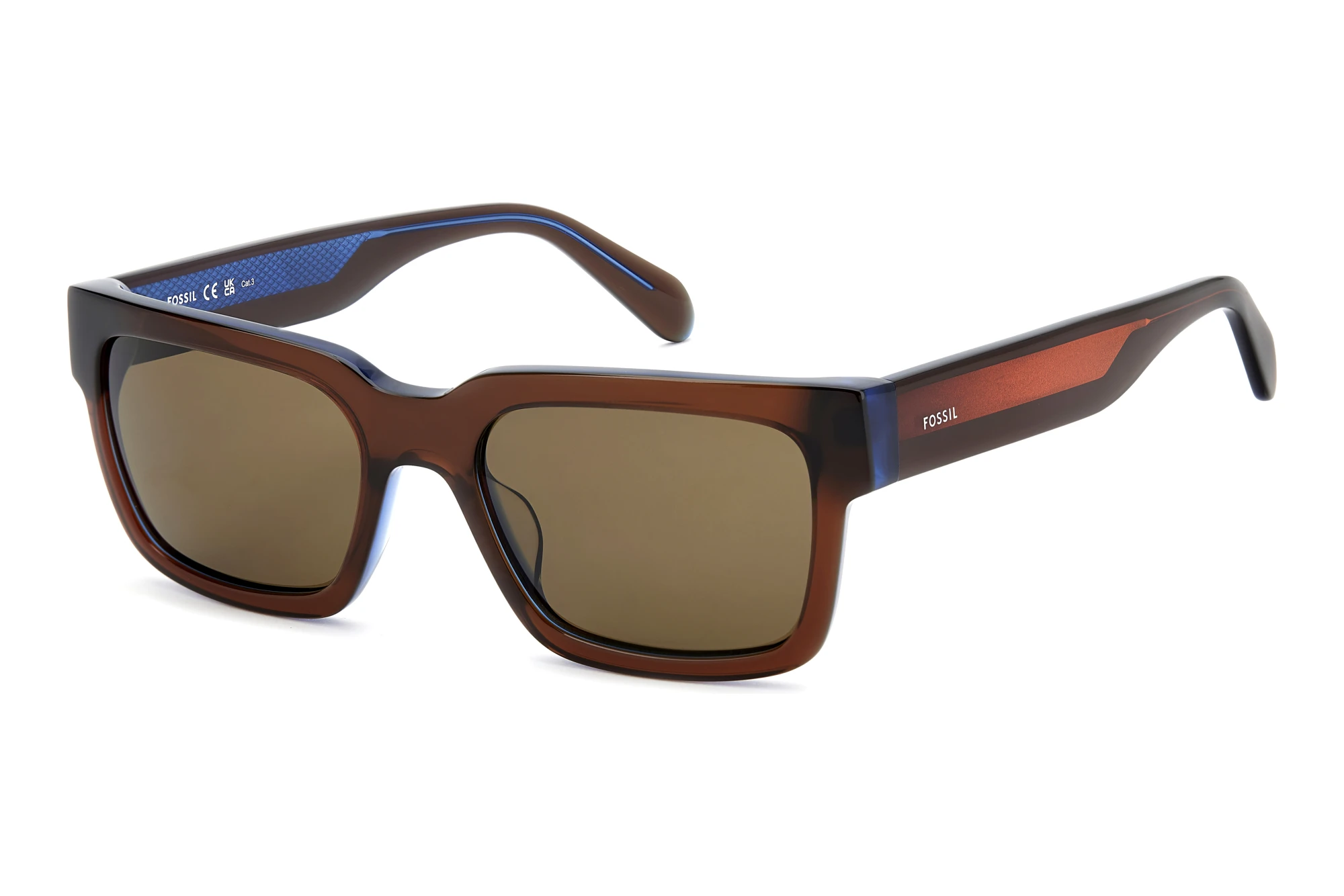 Fossil FOS 2168/G/S FL4/70 BROWNCRYSTAL BROWN Fossil FOS 2168/G/S FL4/70 BROWNCRYSTAL BROWN