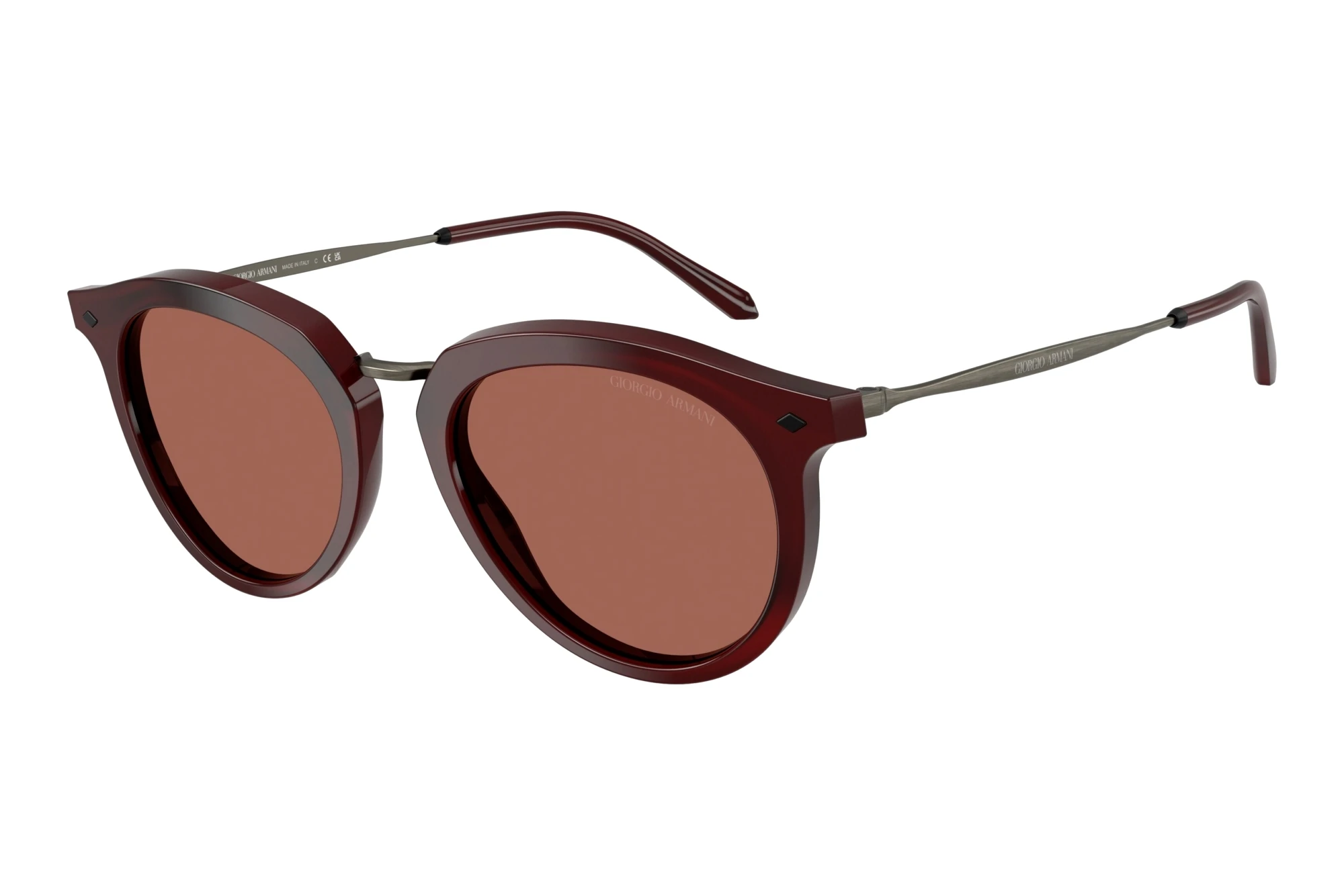Giorgio Armani AR6191 6466H2 BrownStripped Bordeaux Giorgio Armani AR6191 6466H2 BrownStripped Bordeaux
