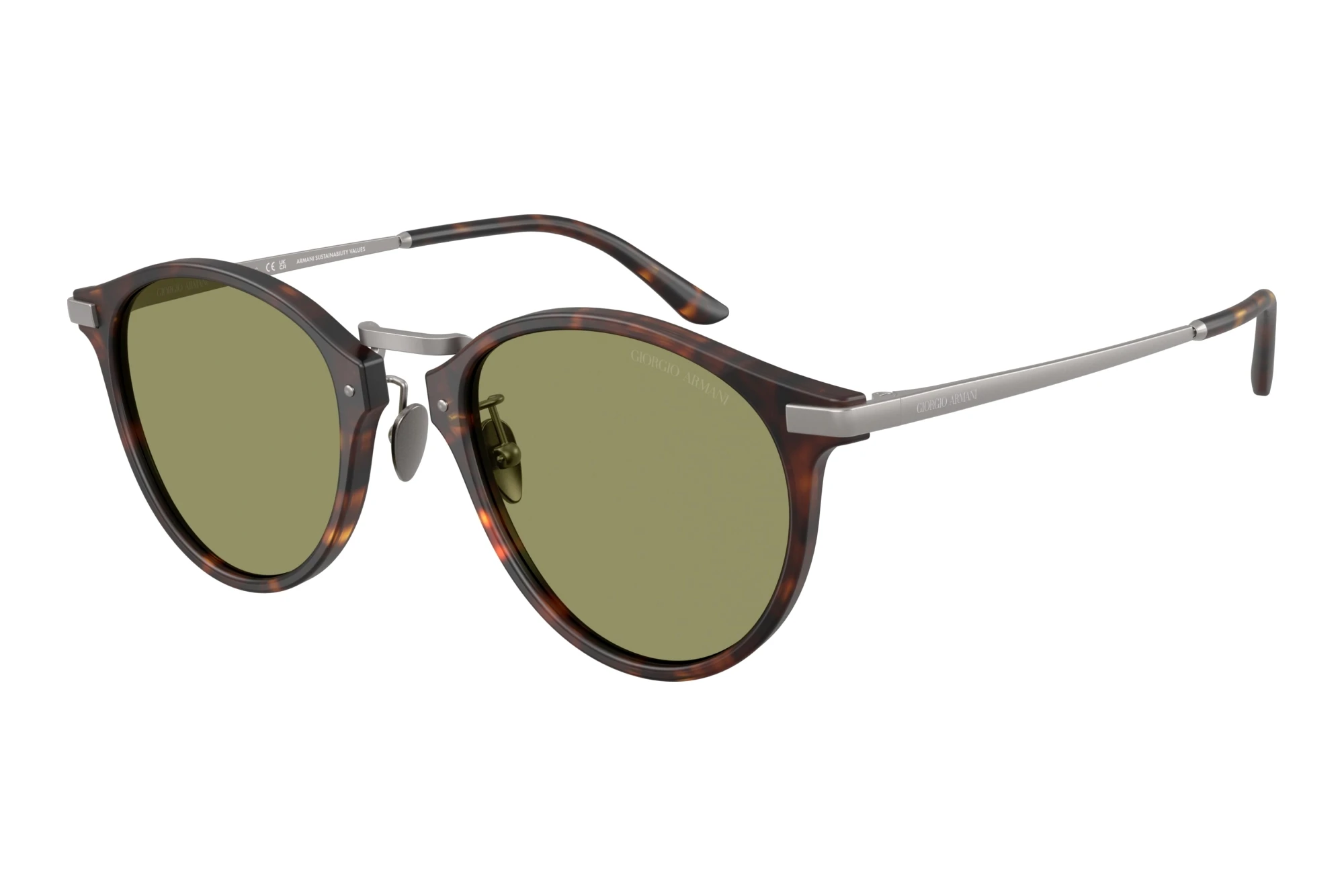 Giorgio Armani AR8250 640353 GreenMatte Havana Giorgio Armani AR8250 640353 GreenMatte Havana