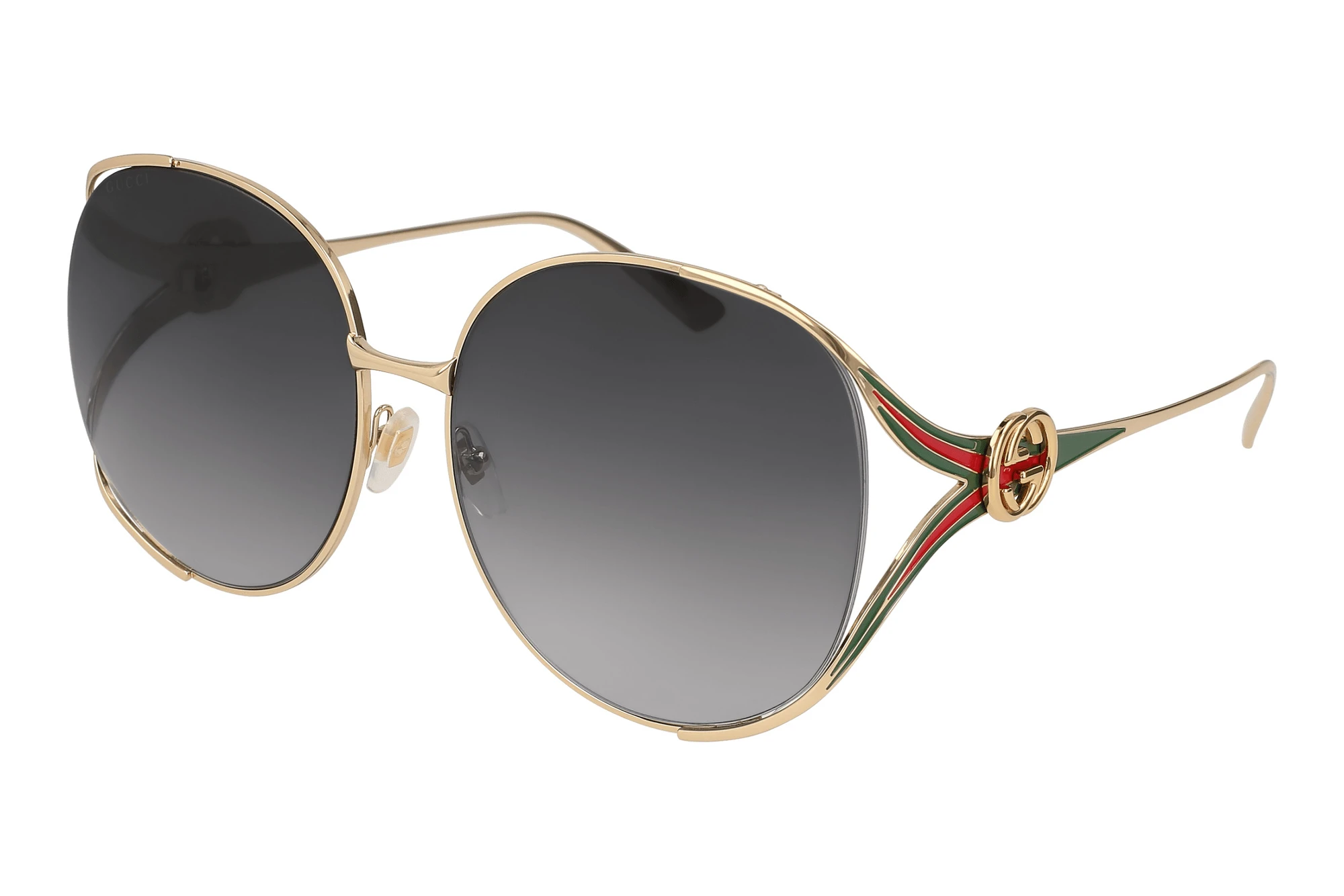 Gucci GG0225S 001 GREYGOLD Gucci GG0225S 001 GREYGOLD