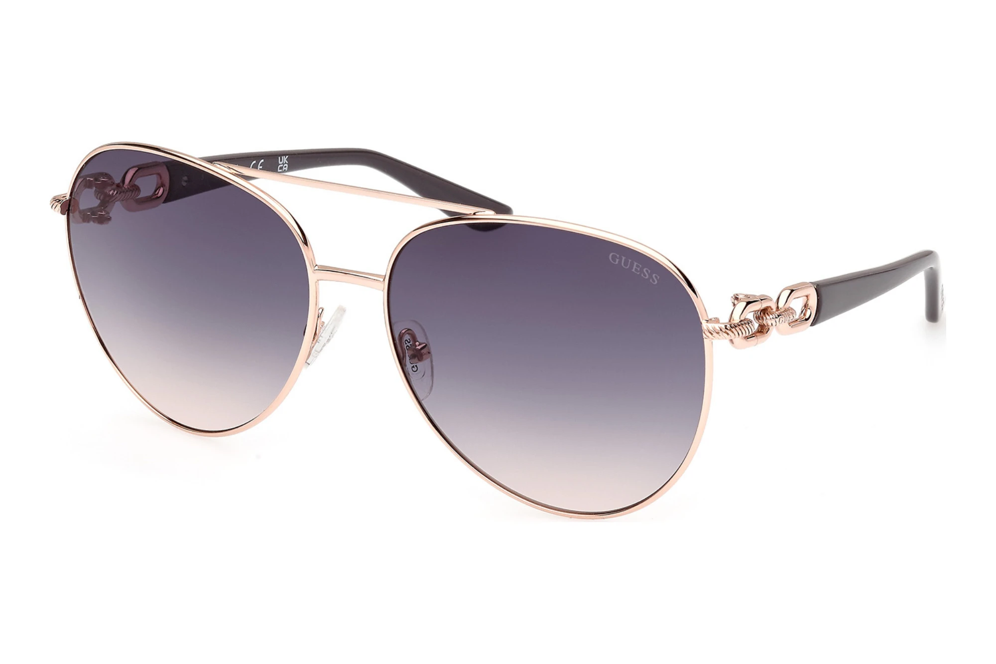 Guess GU00158 28W blau verlaufendGlänzend Rose Gold Guess GU00158 28W blau verlaufendGlänzend Rose Gold