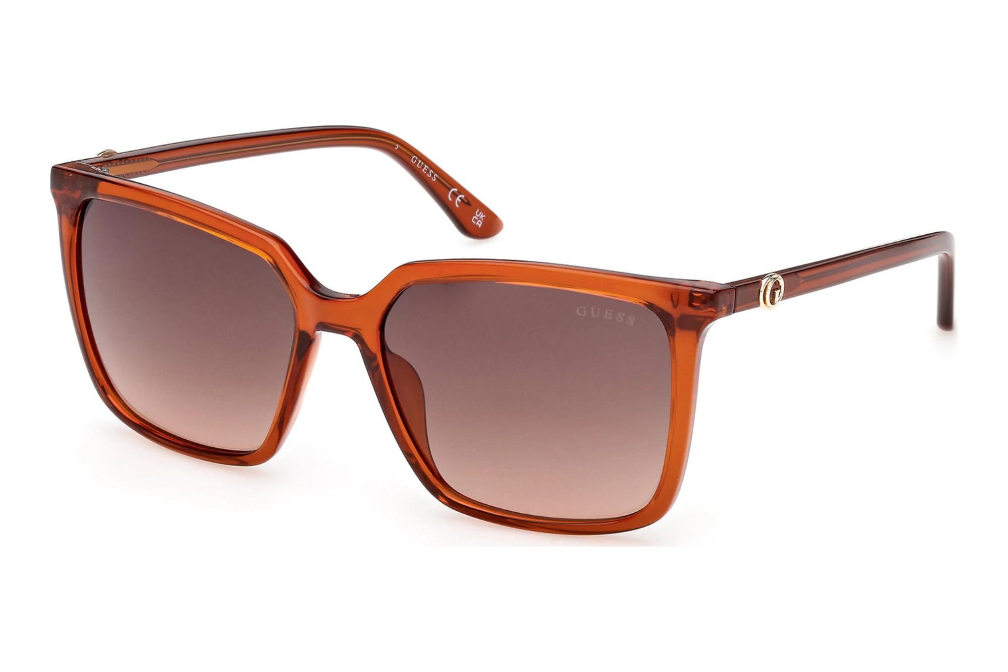 Guess GU00258 44F braun verlaufendGlänzend Dunkel Orange Guess GU00258 44F braun verlaufendGlänzend Dunkel Orange