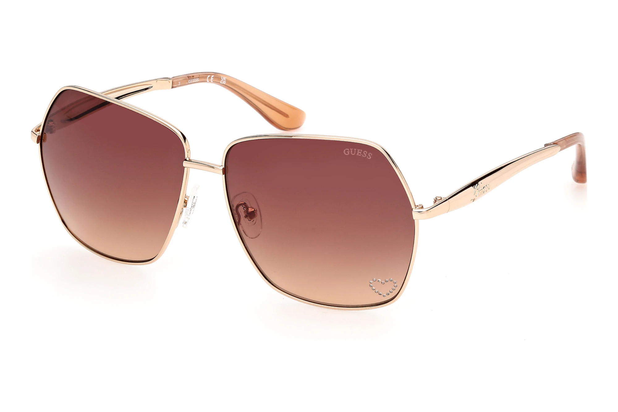 Guess GU00309 33T bordeaux verlaufendGlänzend Tiefgold Guess GU00309 33T bordeaux verlaufendGlänzend Tiefgold