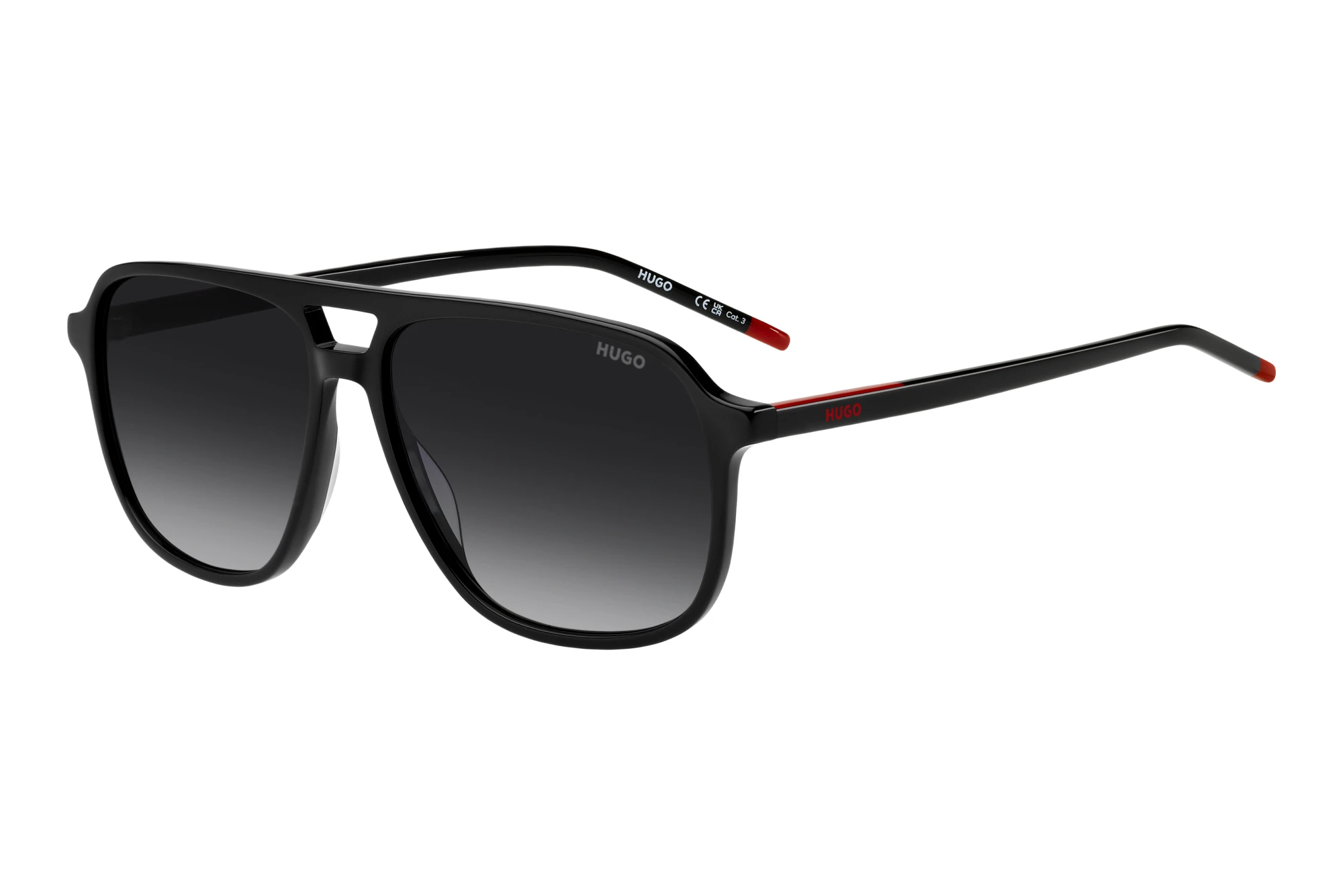 Hugo HG 1398/S 807/9O DARK GREY SHADEDBLACK Hugo HG 1398/S 807/9O DARK GREY SHADEDBLACK