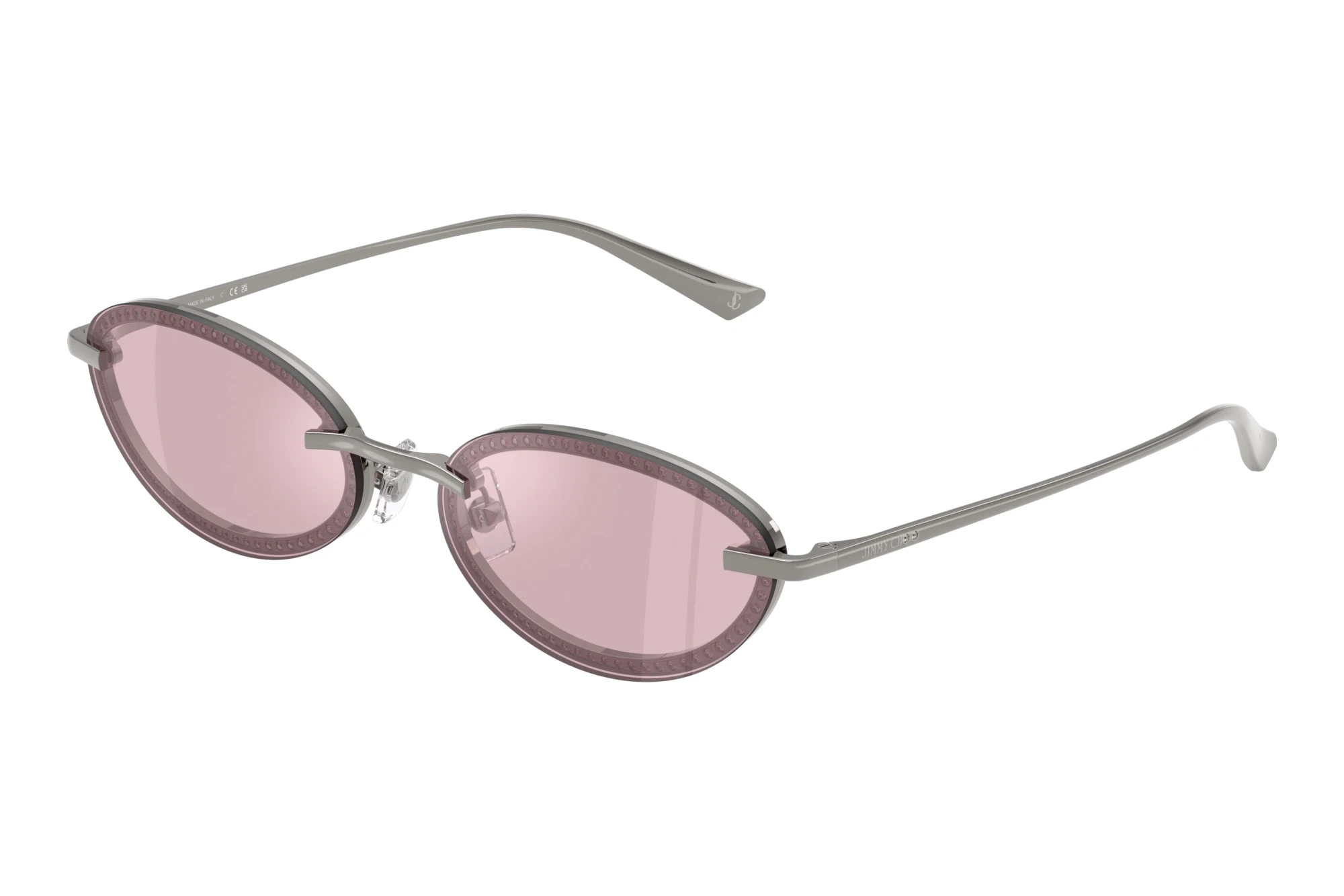 Jimmy Choo JC4020B 3004AK Violet Mirror Flash SilverGunmetal Jimmy Choo JC4020B 3004AK Violet Mirror Flash SilverGunmetal