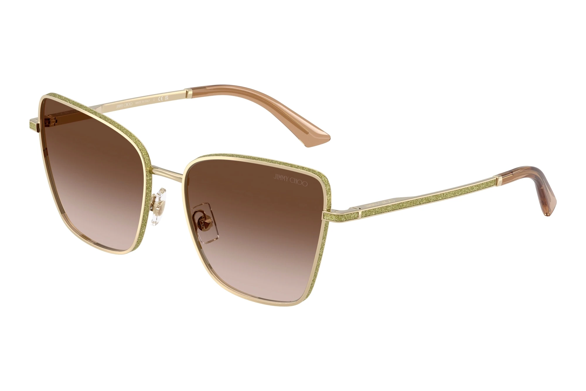 Jimmy Choo JC4023J 300613 Gradient BrownPale Gold Jimmy Choo JC4023J 300613 Gradient BrownPale Gold
