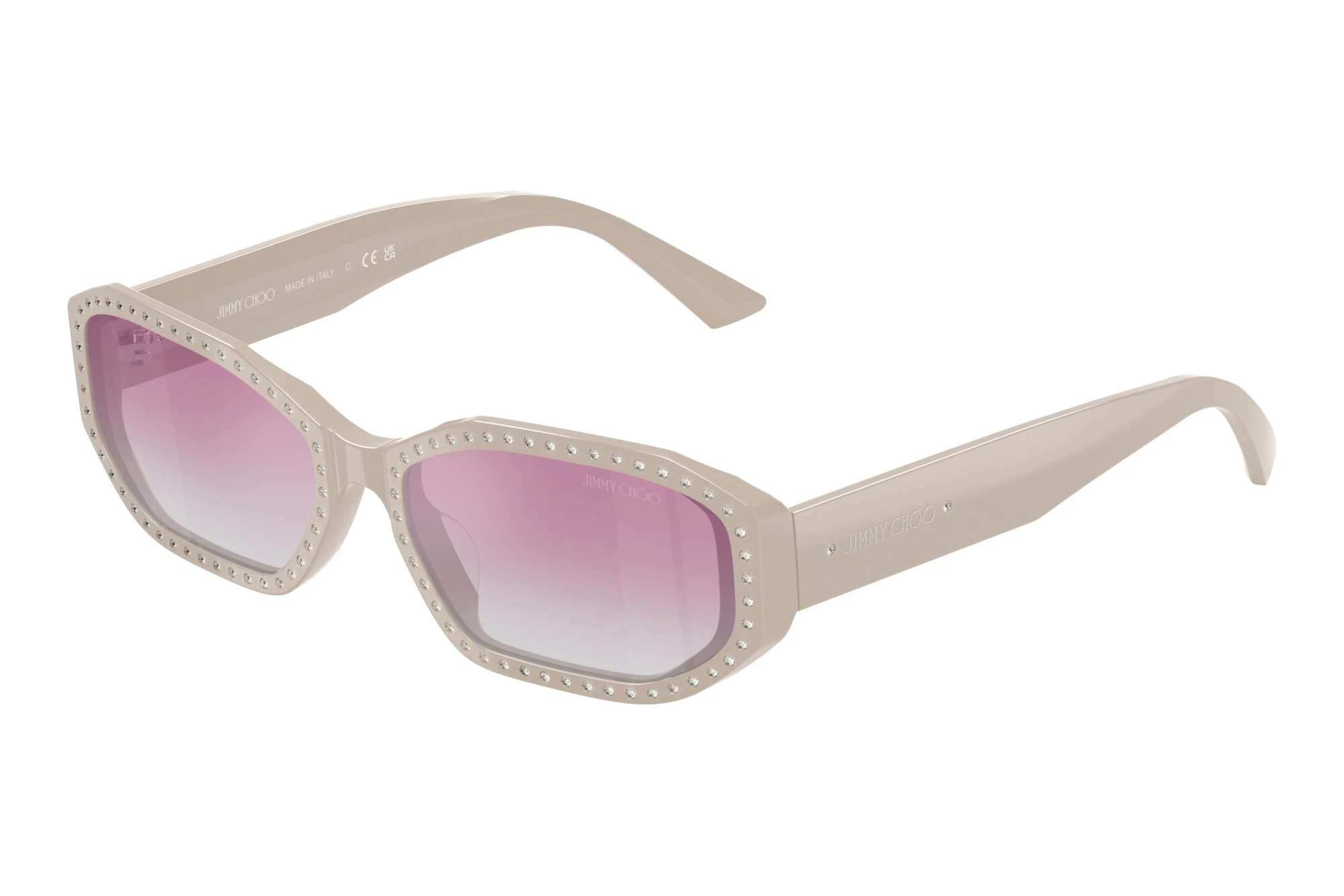 Jimmy Choo JC5021BU 503358 Gradient Fuxia Mirror SilverAsh/Silver Shade Jimmy Choo JC5021BU 503358 Gradient Fuxia Mirror SilverAsh/Silver Shade