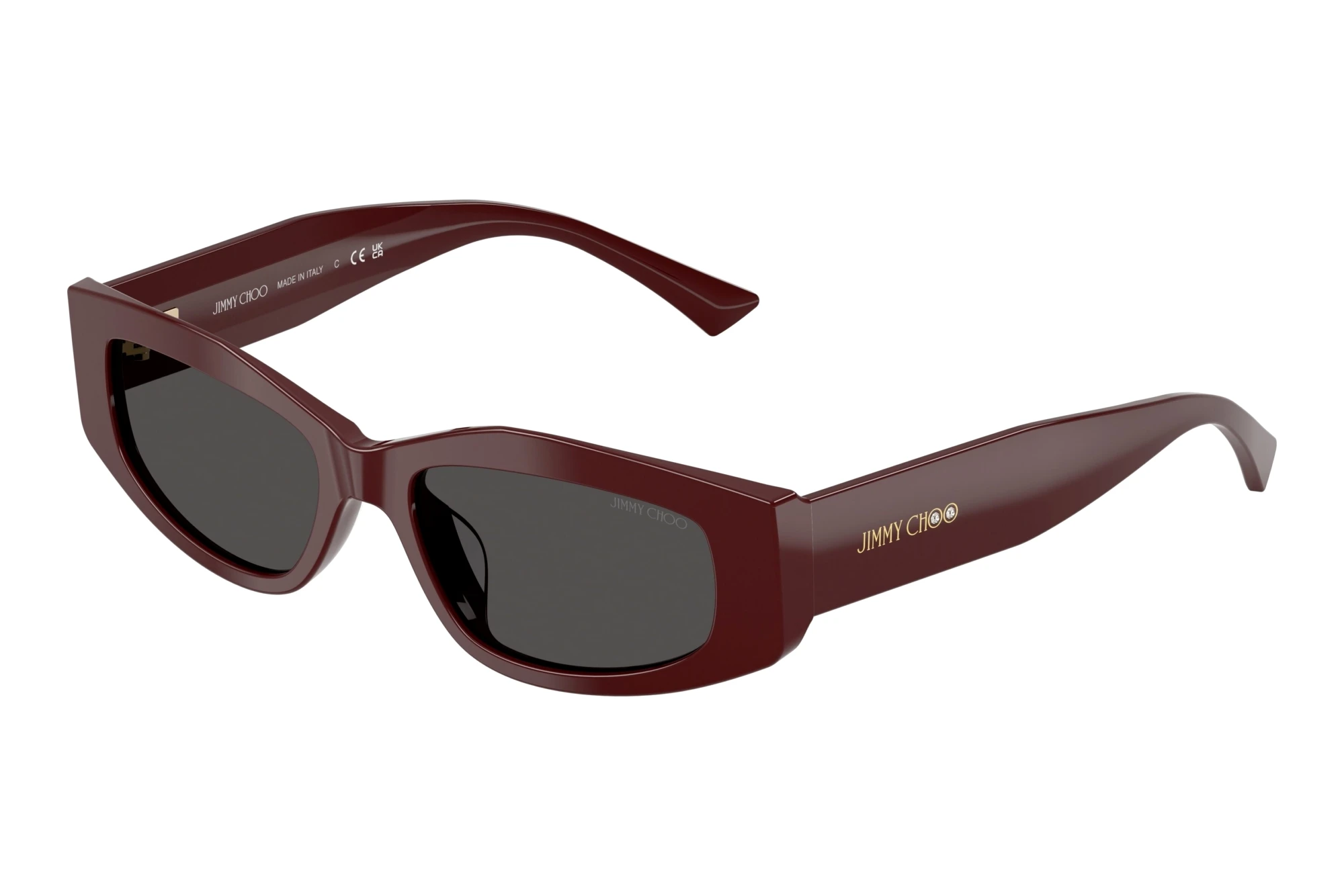 Jimmy Choo JC5046BU 505787 Dark GreyCranberry Jimmy Choo JC5046BU 505787 Dark GreyCranberry