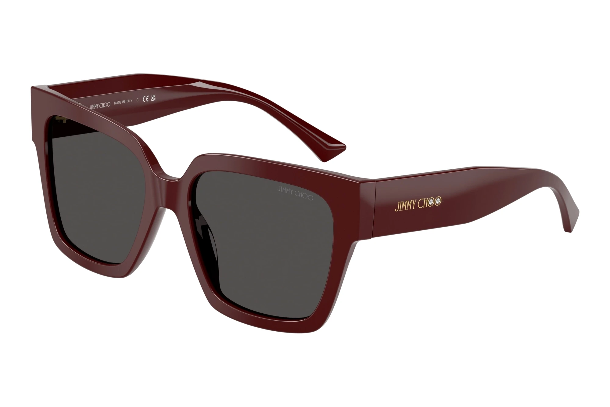 Jimmy Choo JC5047B 505787 Dark GreyCranberry Jimmy Choo JC5047B 505787 Dark GreyCranberry