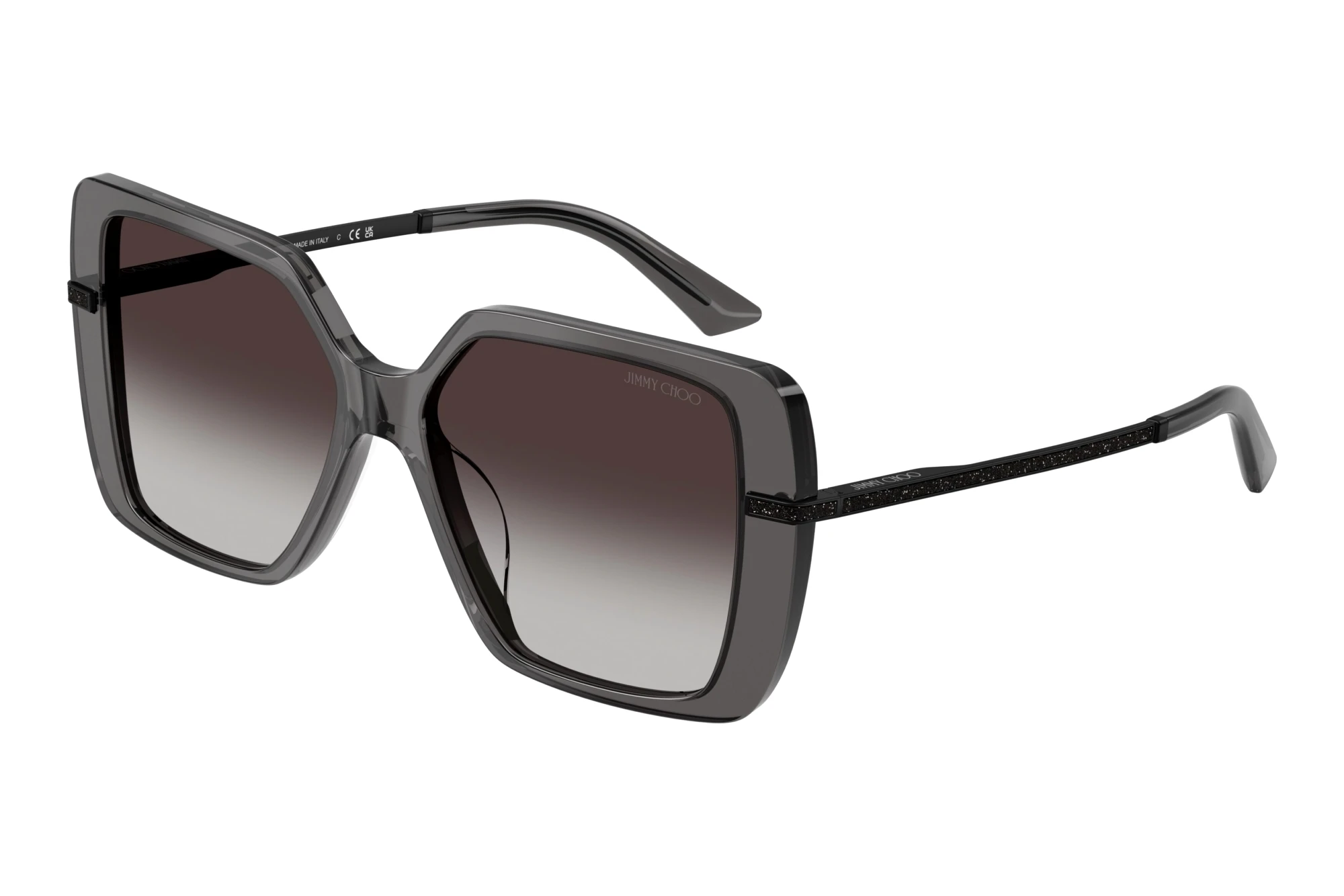 Jimmy Choo JC5048JU 50788G Gradient GrayTransparent Black Jimmy Choo JC5048JU 50788G Gradient GrayTransparent Black