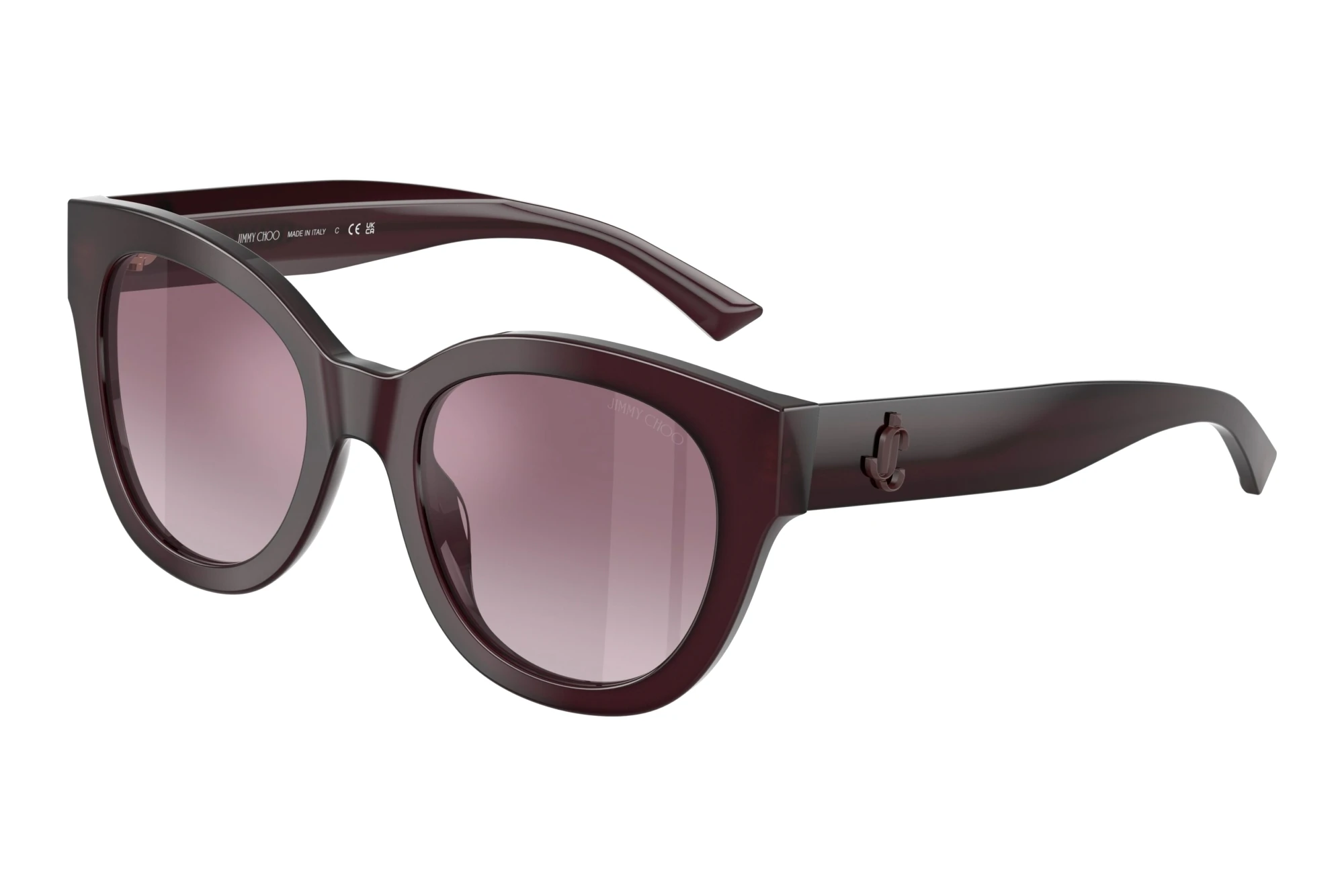 Jimmy Choo JC5053 50866X Gradient Violet Mirror SilverOpaline Prune Jimmy Choo JC5053 50866X Gradient Violet Mirror SilverOpaline Prune