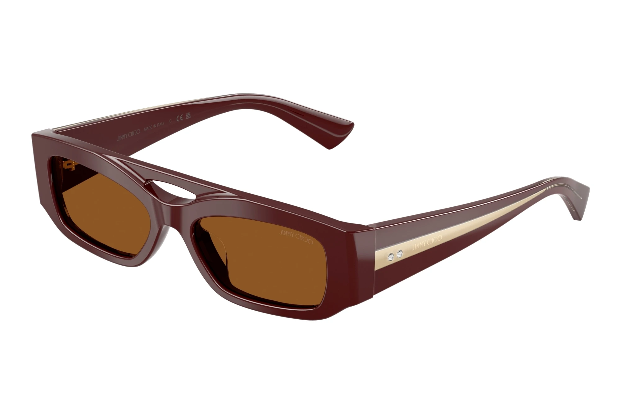 Jimmy Choo JC5070BU 505773 Dark BrownCranberry Jimmy Choo JC5070BU 505773 Dark BrownCranberry