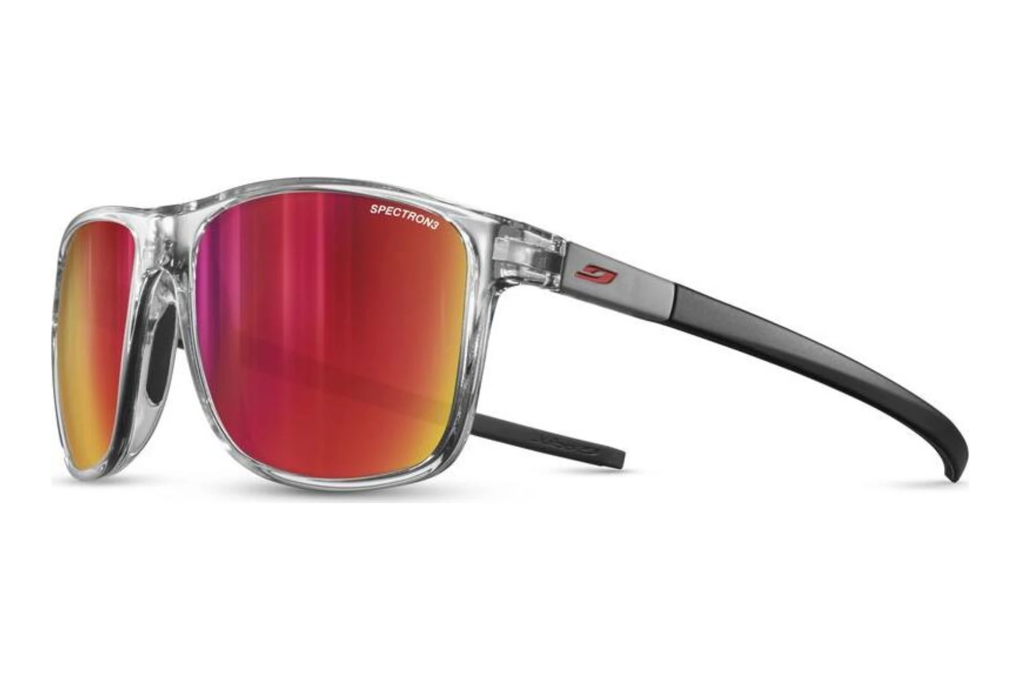 Julbo THE STREETS 75_J573 Kristall / Rot Julbo THE STREETS 75_J573 Kristall / Rot