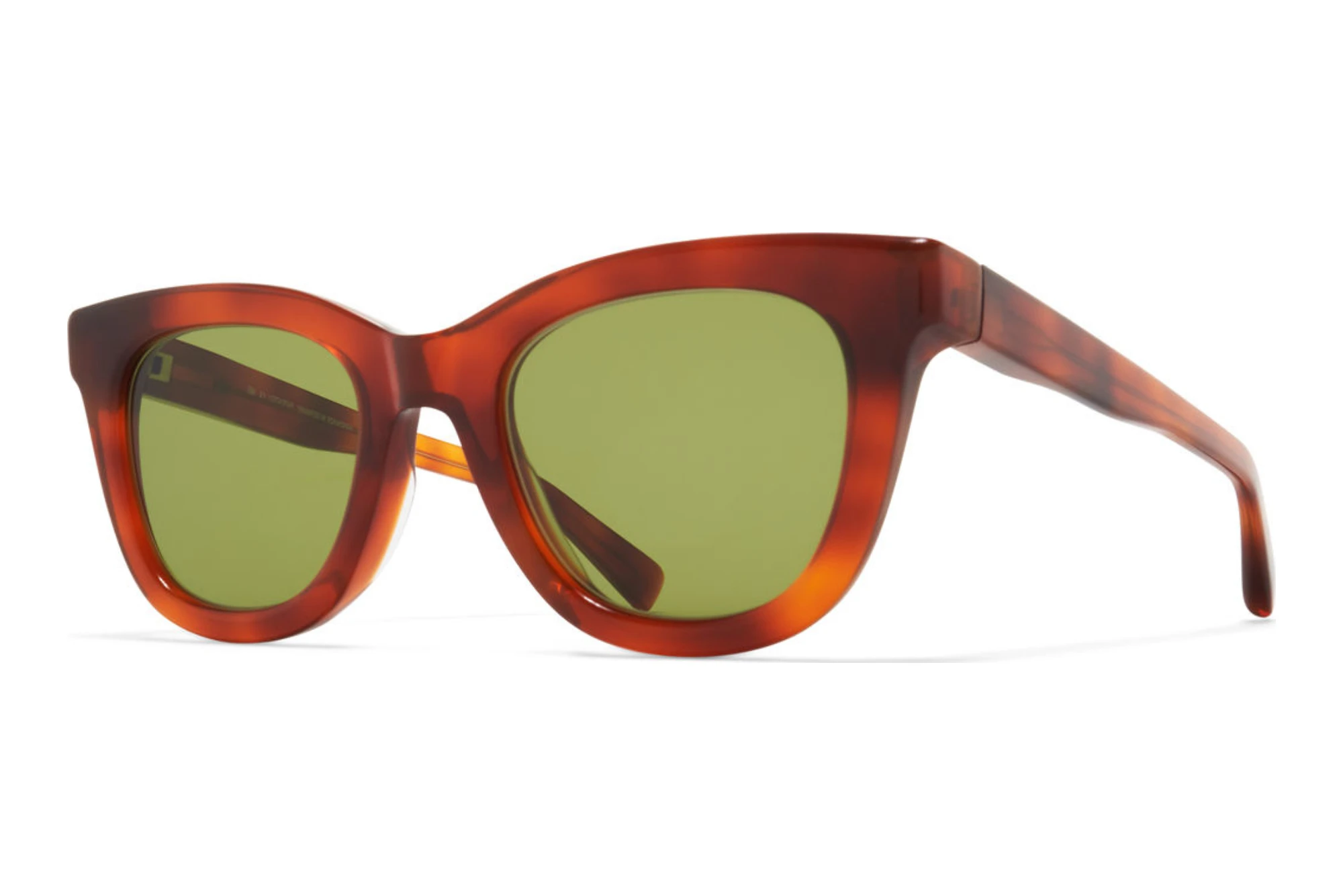 MYKITA LAIMI SUN 620 Euphosgreen SolidC214-Soft Havana/Shiny Silver MYKITA LAIMI SUN 620 Euphosgreen SolidC214-Soft Havana/Shiny Silver
