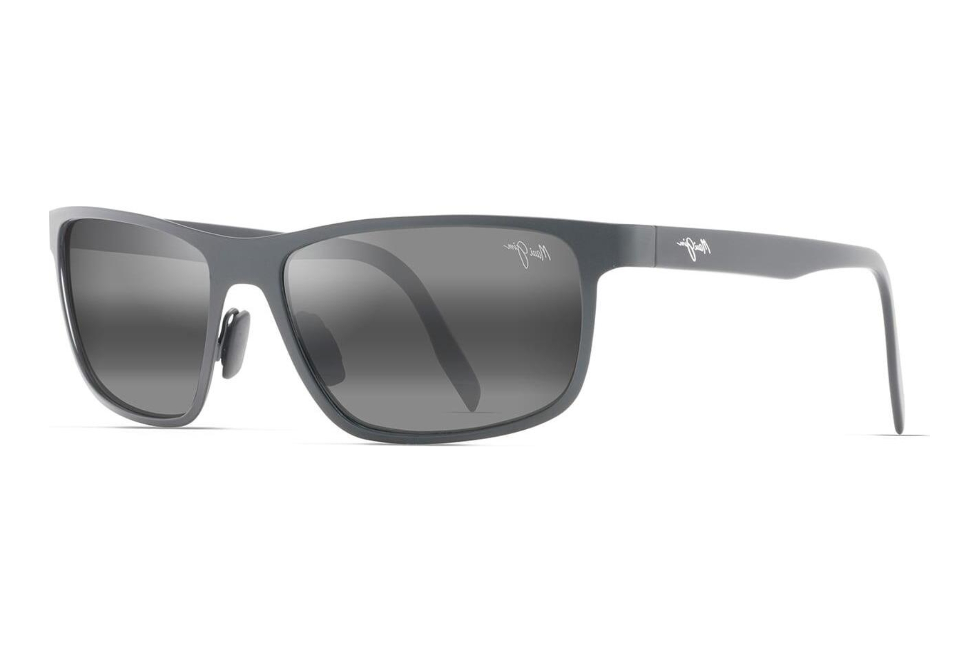 Maui Jim Anemone 606-02 Neutral GreySatin Black Maui Jim Anemone 606-02 Neutral GreySatin Black