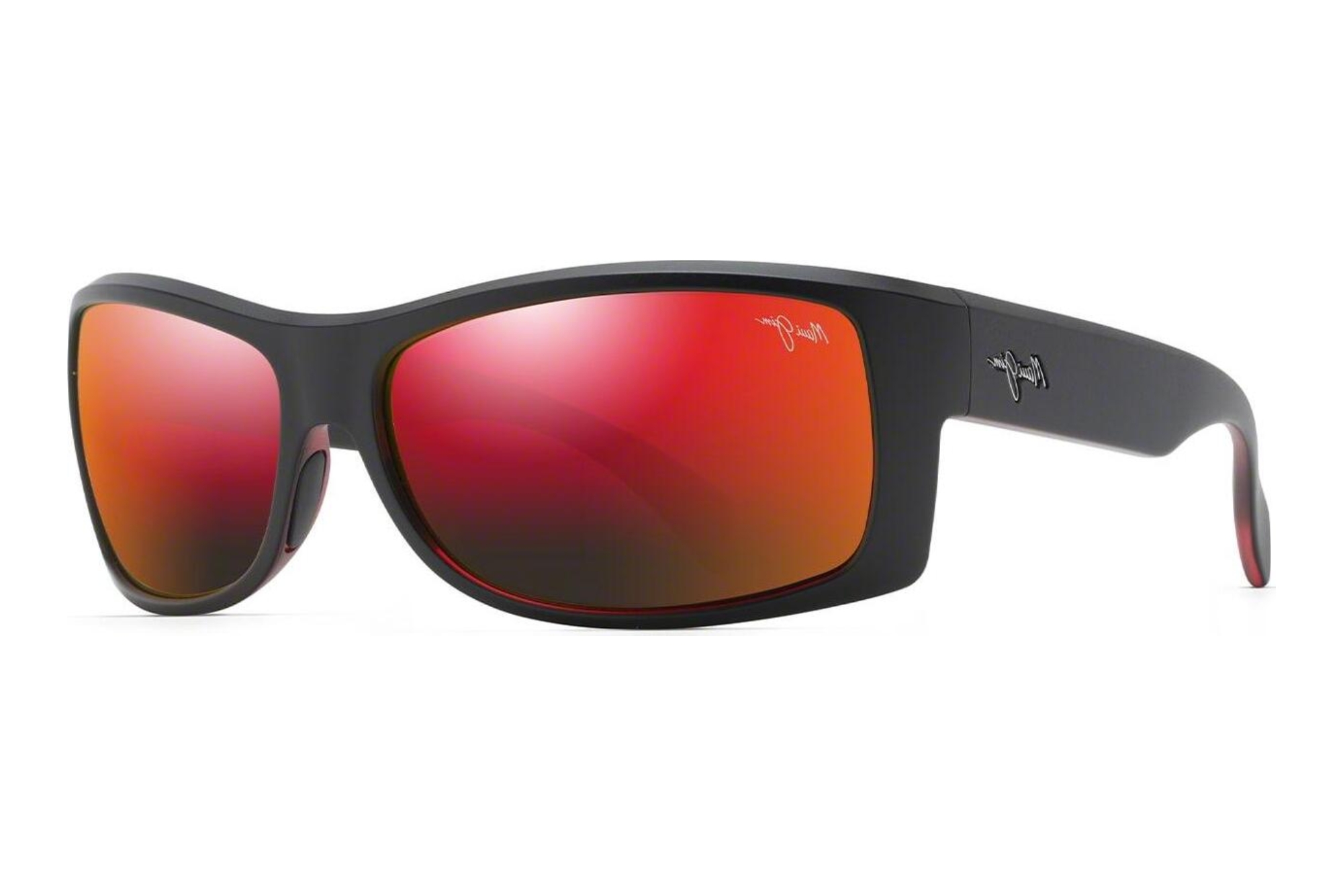 Maui Jim Equator RM848-04 Hawaii Lava ™Black w/Red Interior Maui Jim Equator RM848-04 Hawaii Lava ™Black w/Red Interior