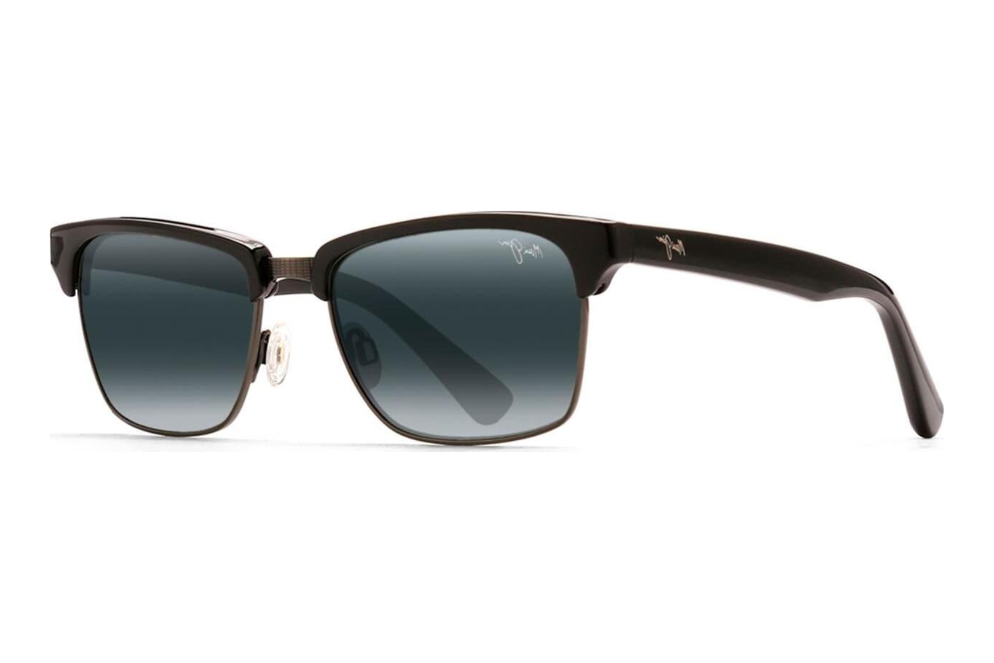 Maui Jim Kawika 257-17C Neutral GreyBlack Gloss w/Antique Pewter Maui Jim Kawika 257-17C Neutral GreyBlack Gloss w/Antique Pewter