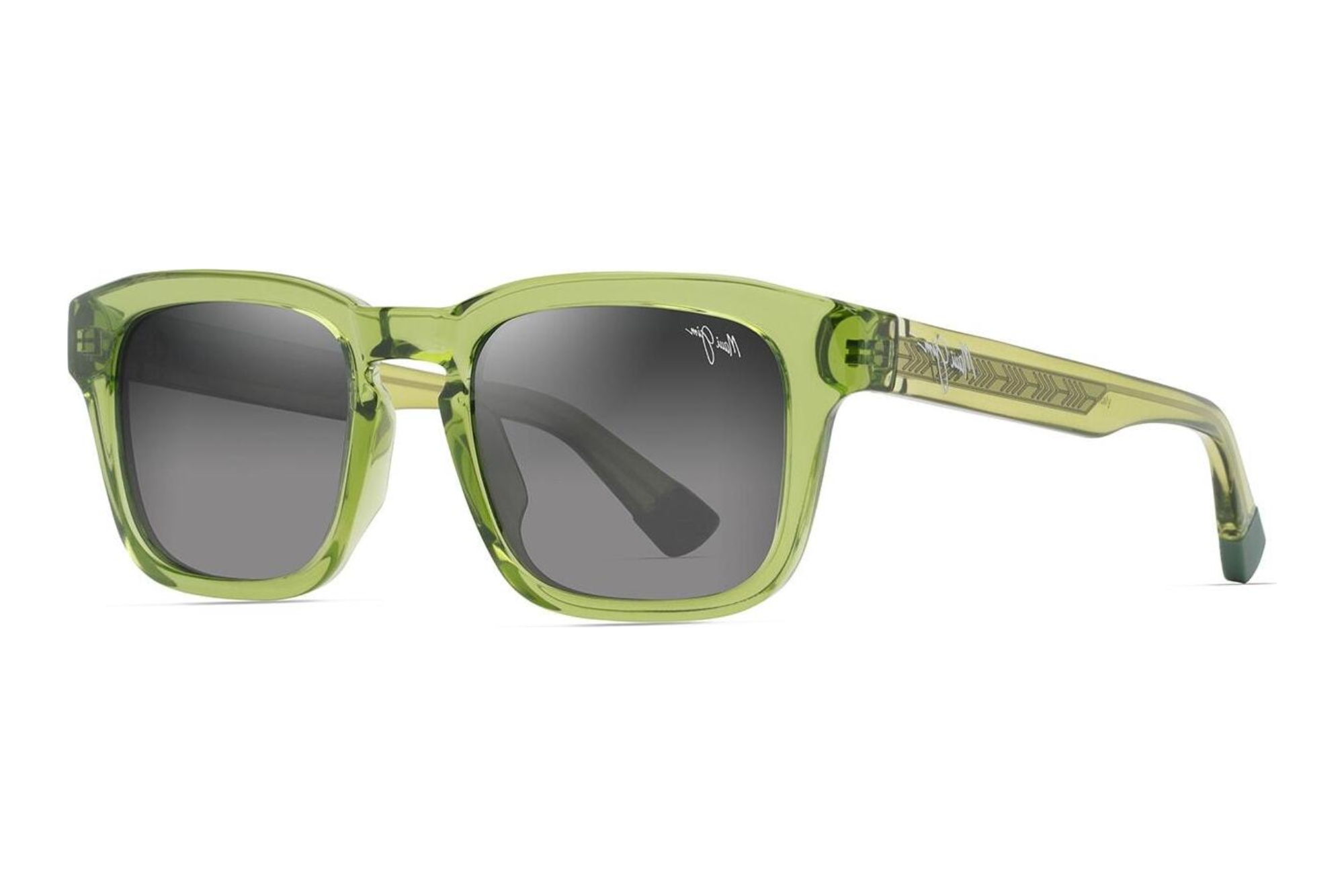 Maui Jim Maluhia GS643-15 Neutral GreyShiny Trans Grass Green Maui Jim Maluhia GS643-15 Neutral GreyShiny Trans Grass Green
