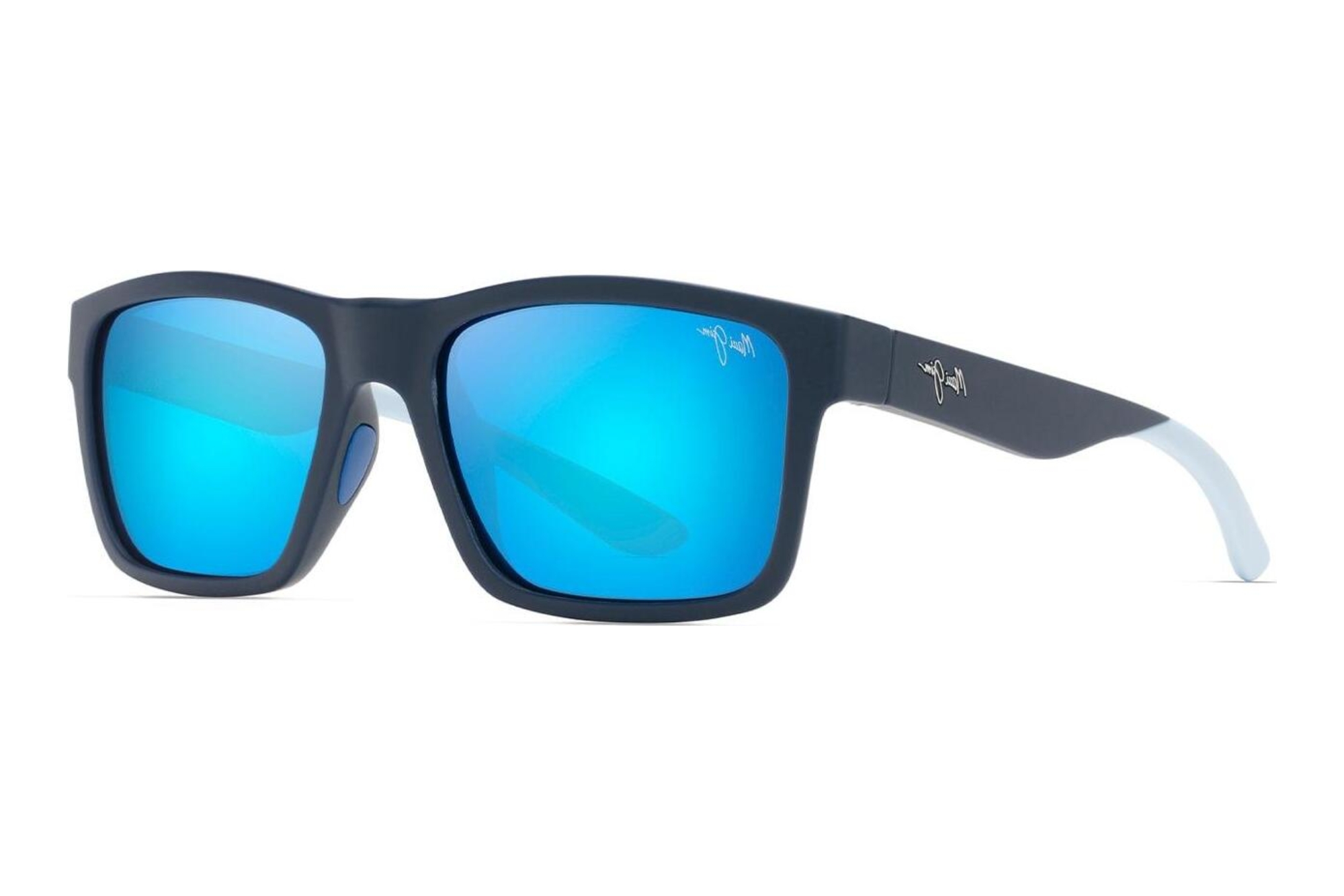 Maui Jim The Flats B897-03 Blue HawaiiNavy w/Light Blue Int Maui Jim The Flats B897-03 Blue HawaiiNavy w/Light Blue Int