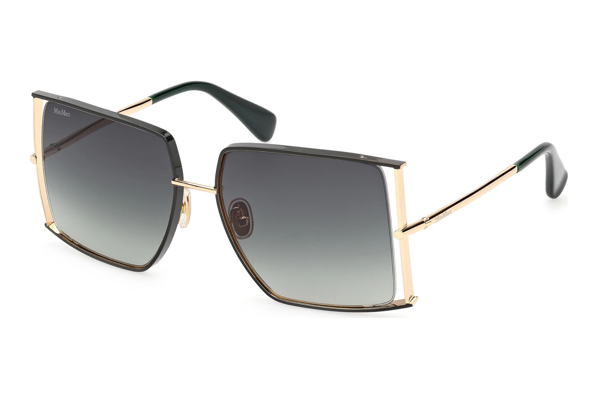 Max Mara MM0120 98P grün verlaufendGlänzend Dunkelgrün Max Mara MM0120 98P grün verlaufendGlänzend Dunkelgrün