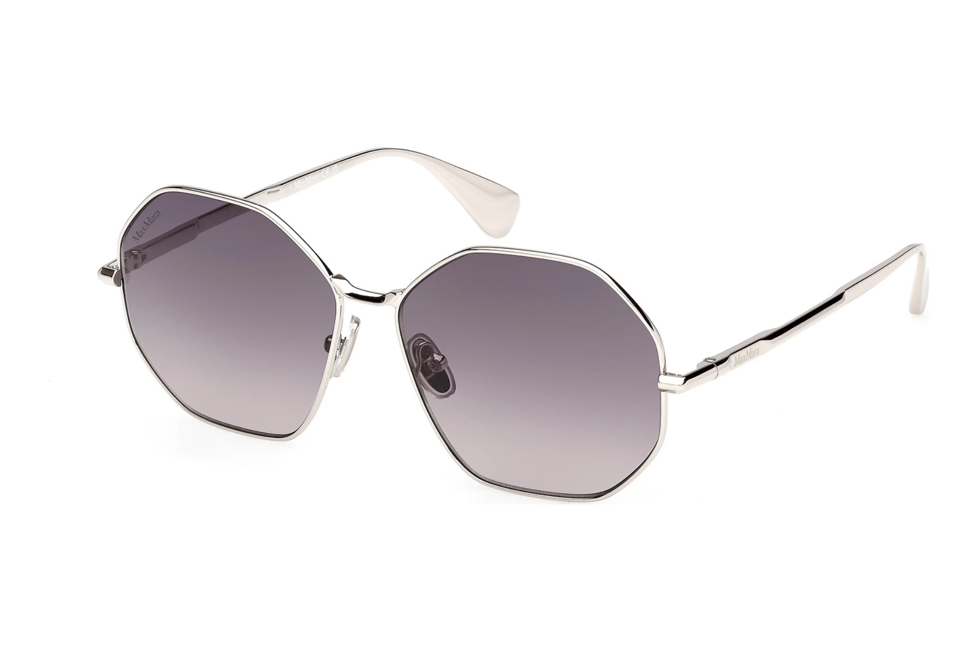 Max Mara MM0168 14B grau verlaufendGlänzendes Helle Ruthenium Max Mara MM0168 14B grau verlaufendGlänzendes Helle Ruthenium