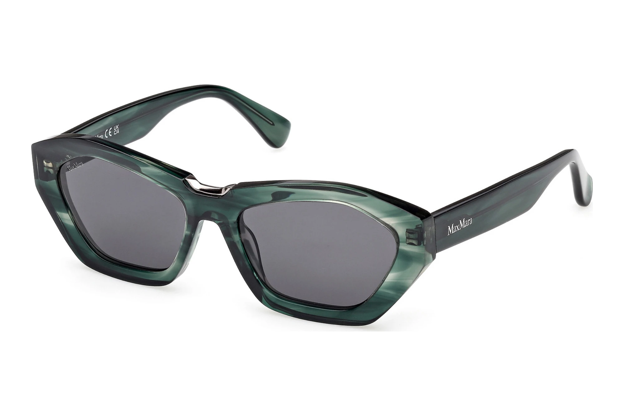 Max Mara MM0169 98A grauGrün Horn Max Mara MM0169 98A grauGrün Horn