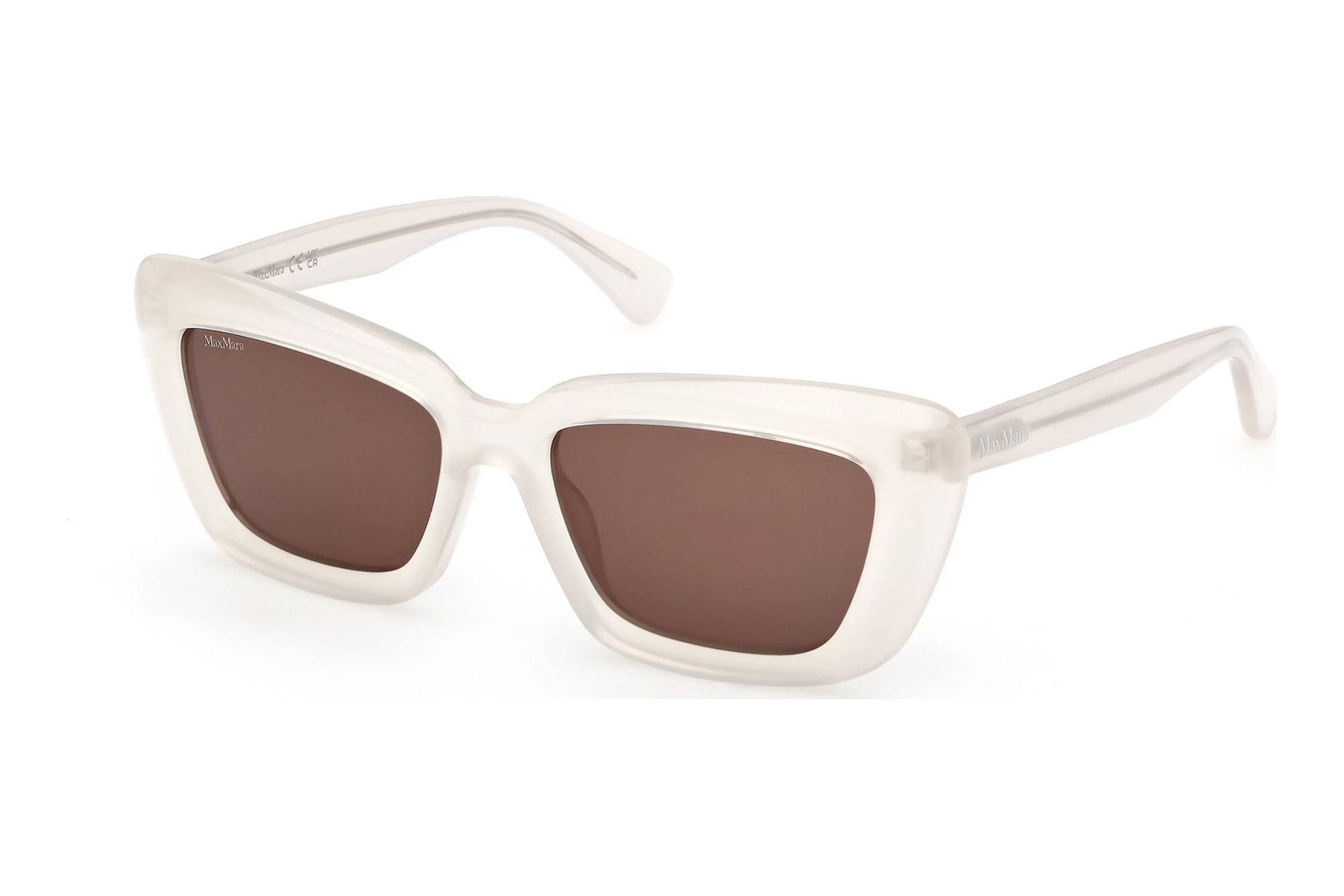 Max Mara MM0171 25E braunGlänzend Elfenbein Max Mara MM0171 25E braunGlänzend Elfenbein