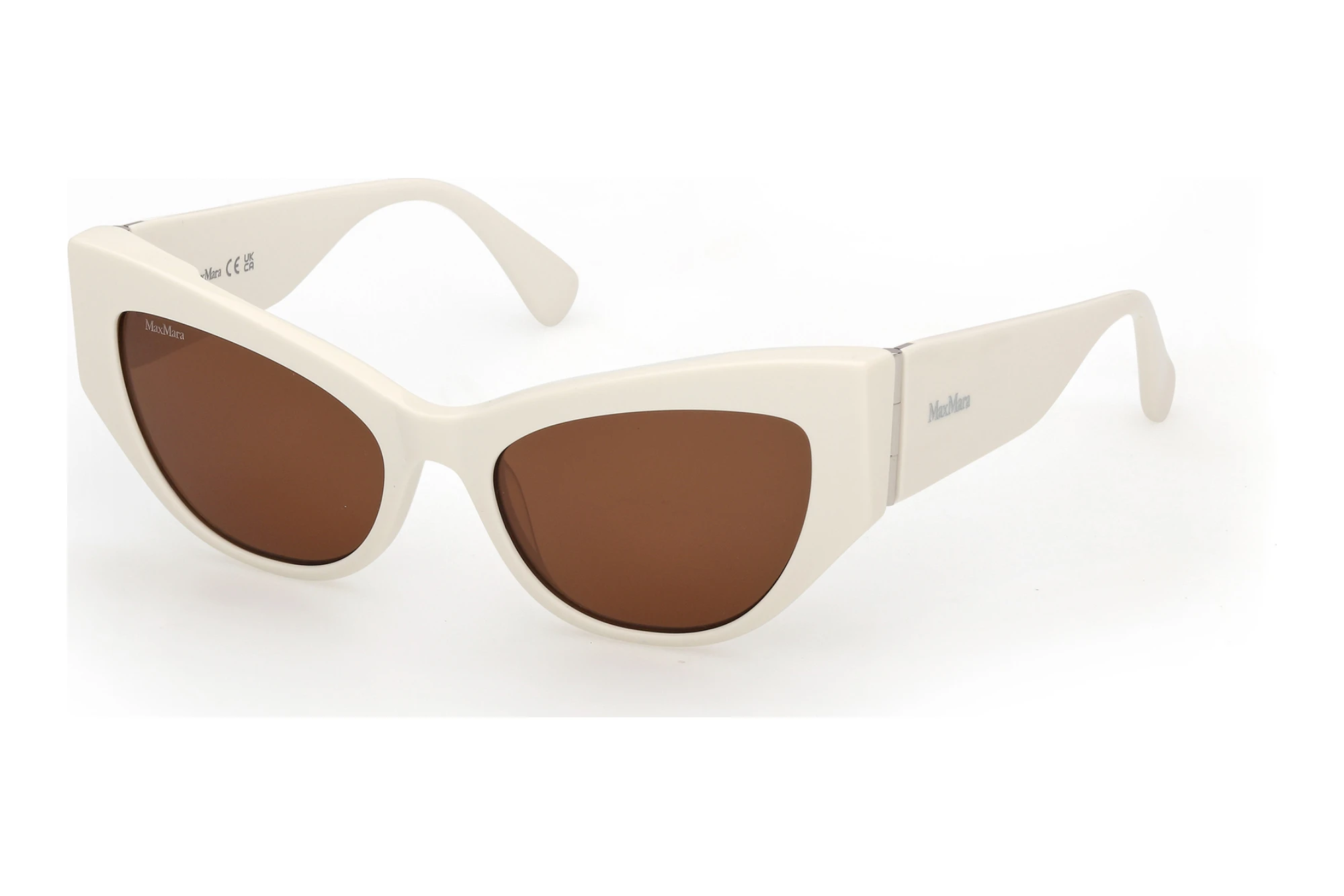 Max Mara MM0192 25E braunGlänzend Weiss Max Mara MM0192 25E braunGlänzend Weiss