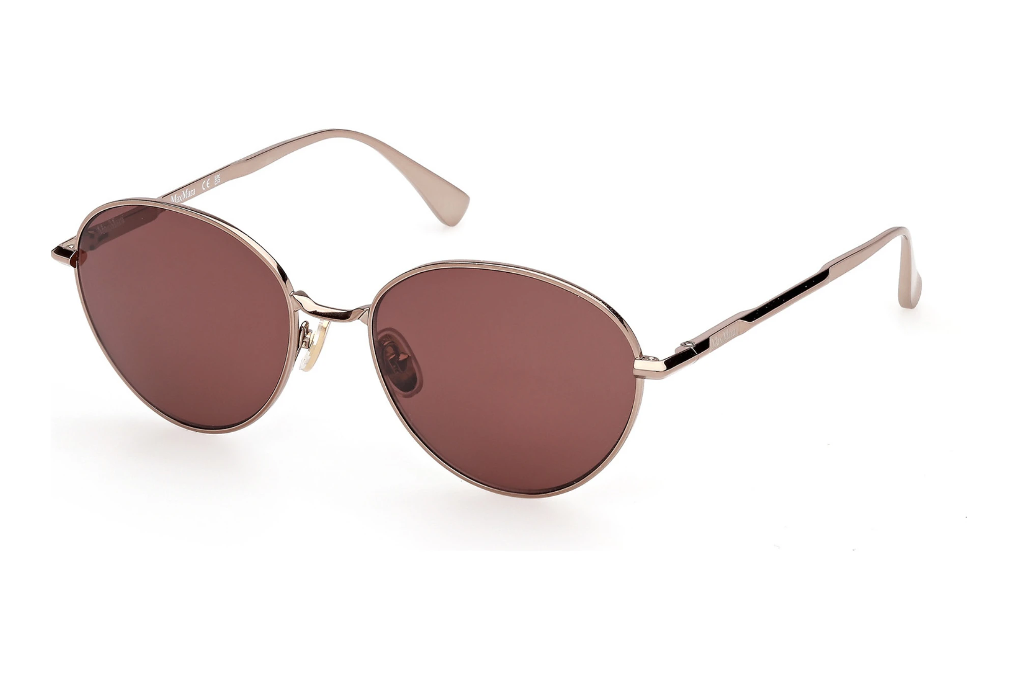 Max Mara MM0200 36S bordeauxGlänzend Dunkel Bronze Max Mara MM0200 36S bordeauxGlänzend Dunkel Bronze