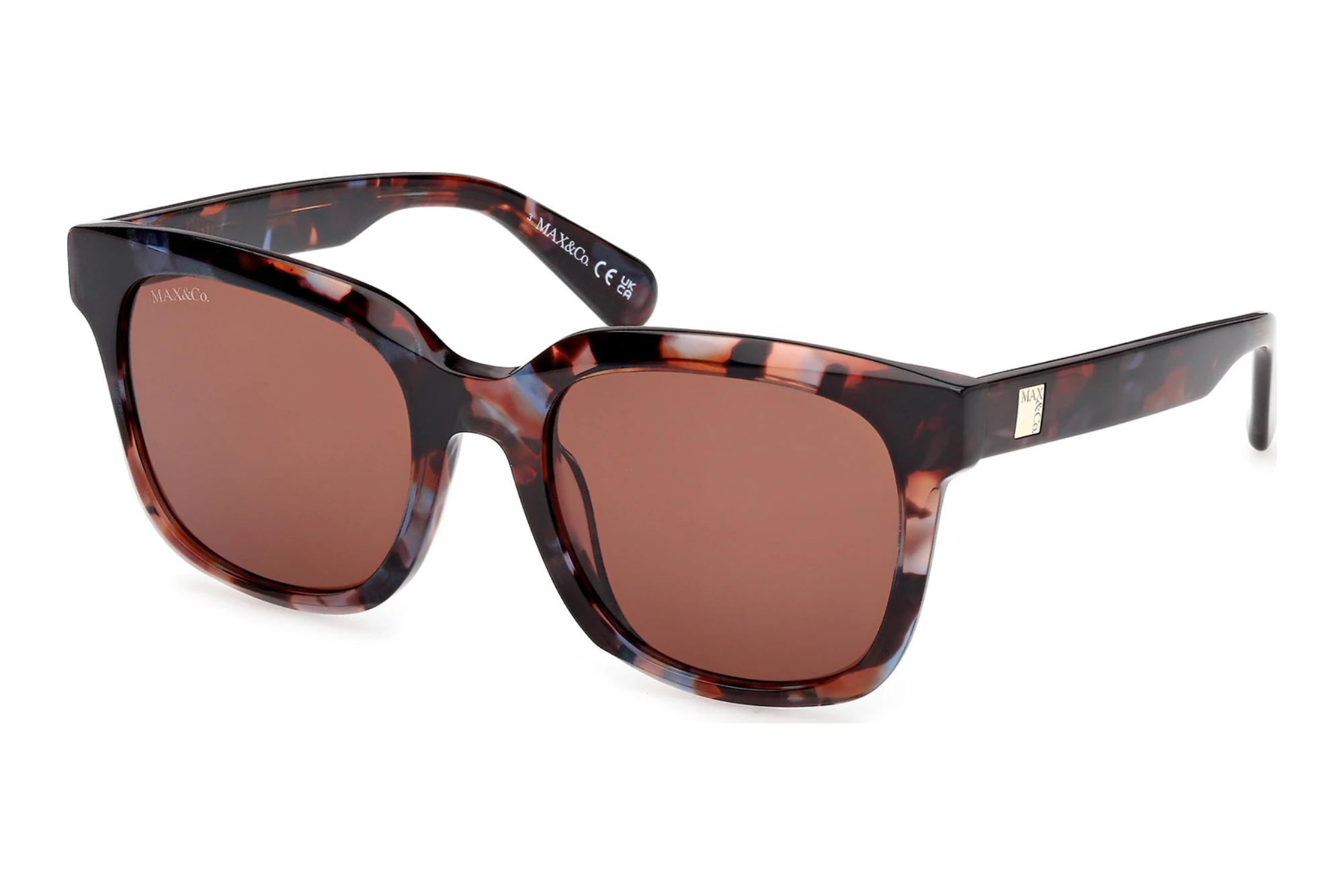 Max & Co. MO0146 54E braunRot Havanna Max & Co. MO0146 54E braunRot Havanna