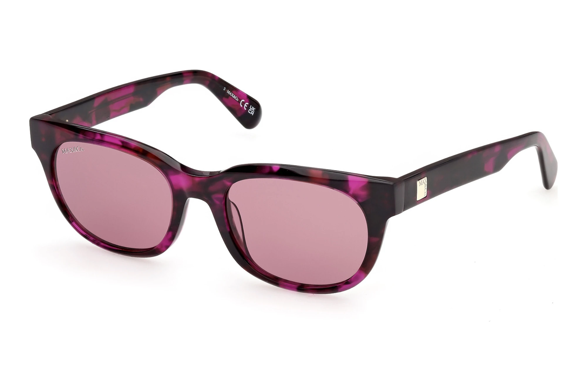 Max & Co. MO0163 55Y violettBunt Havanna Max & Co. MO0163 55Y violettBunt Havanna