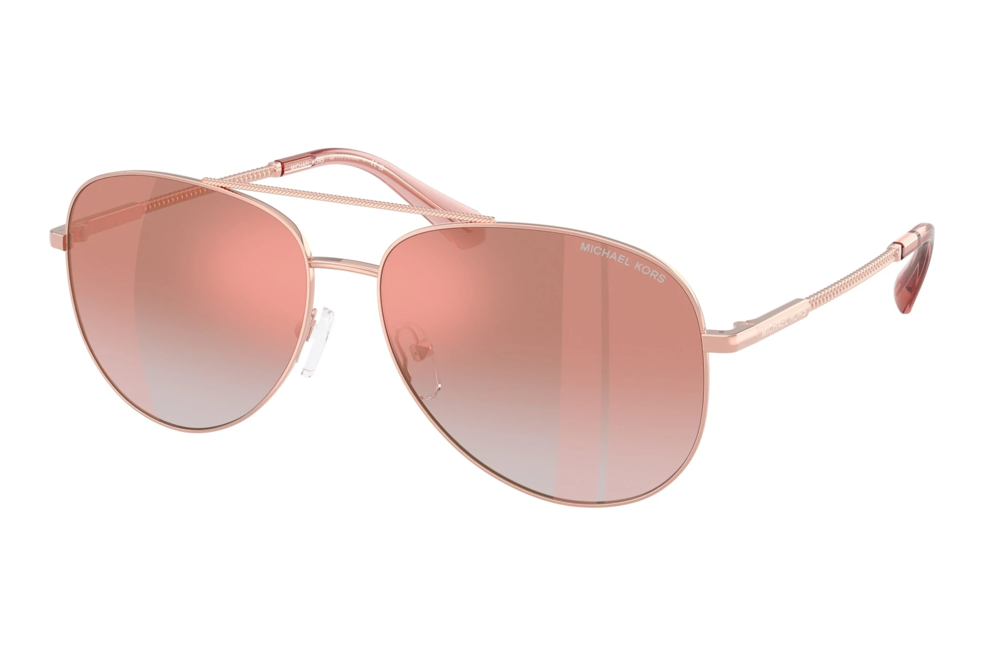 Michael Kors MK1172 11086F Pink Gradient Mirror PinkRose Gold Michael Kors MK1172 11086F Pink Gradient Mirror PinkRose Gold