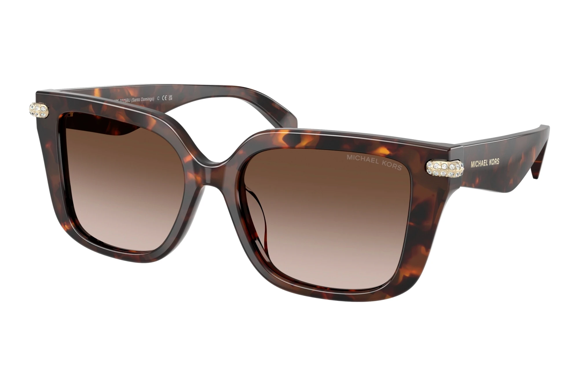 Michael Kors MK2275BU 403113 Smoke GradientLuggage Tortoise Michael Kors MK2275BU 403113 Smoke GradientLuggage Tortoise