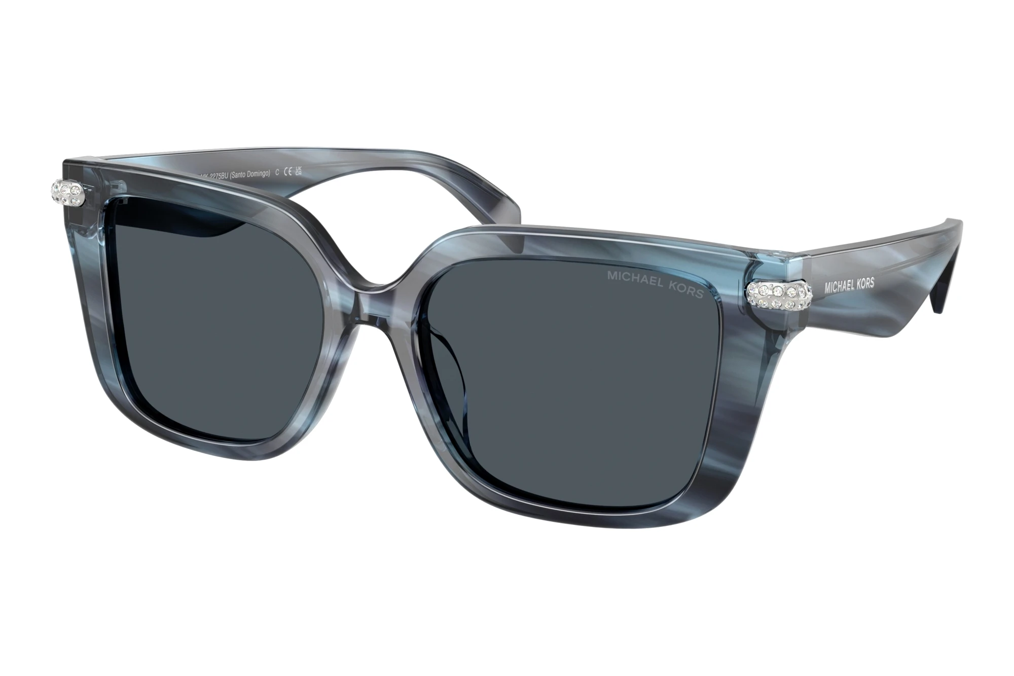 Michael Kors MK2275BU 405487 BlueDenim Horn Michael Kors MK2275BU 405487 BlueDenim Horn