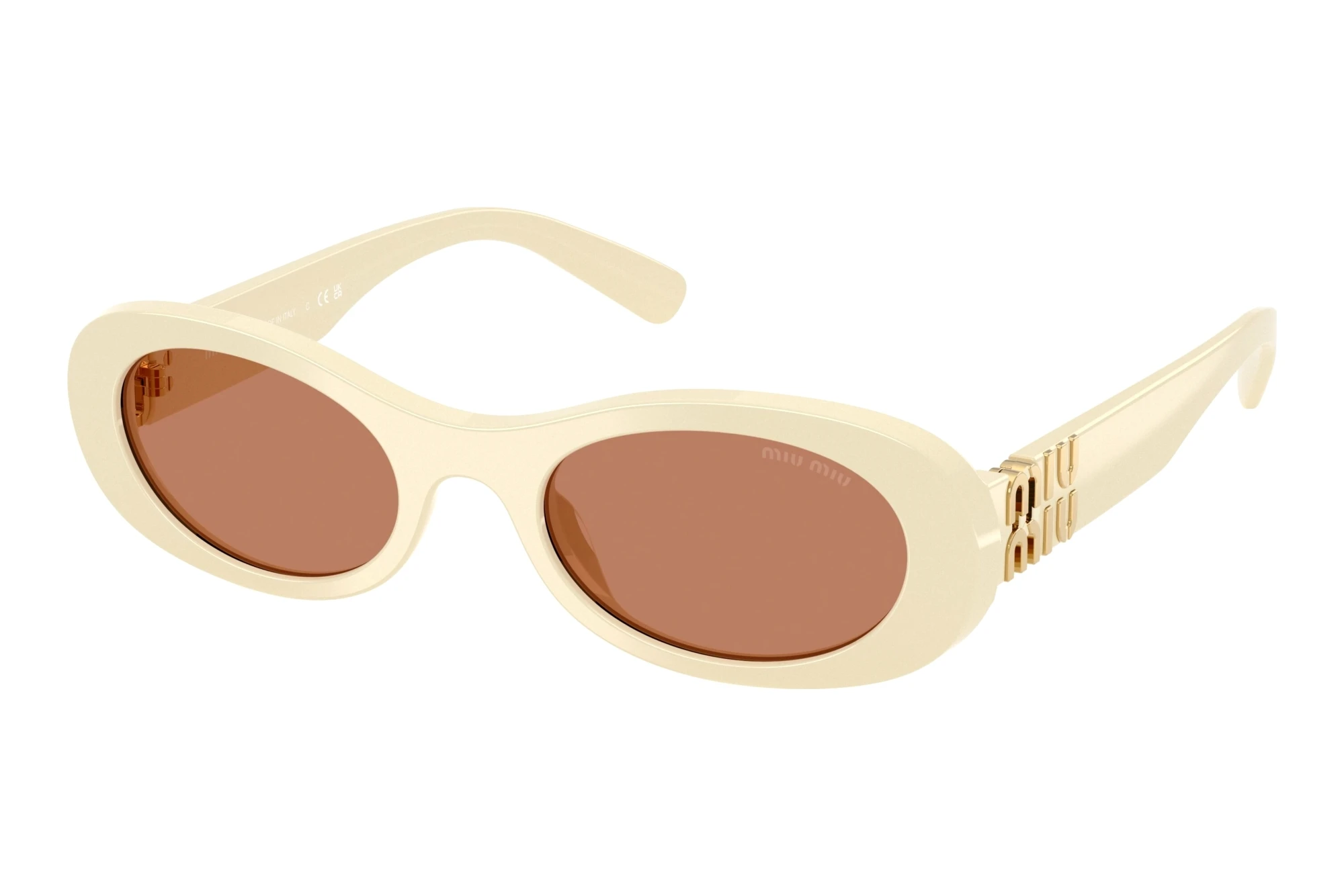 Miu Miu MU 06ZS 21D90Q BrownMilk Miu Miu MU 06ZS 21D90Q BrownMilk
