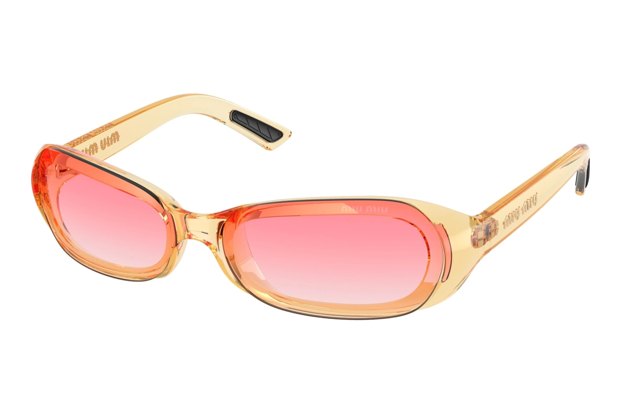 Miu Miu MU C07SU 24S81E Gradient PinkTransparent Yellow Miu Miu MU C07SU 24S81E Gradient PinkTransparent Yellow