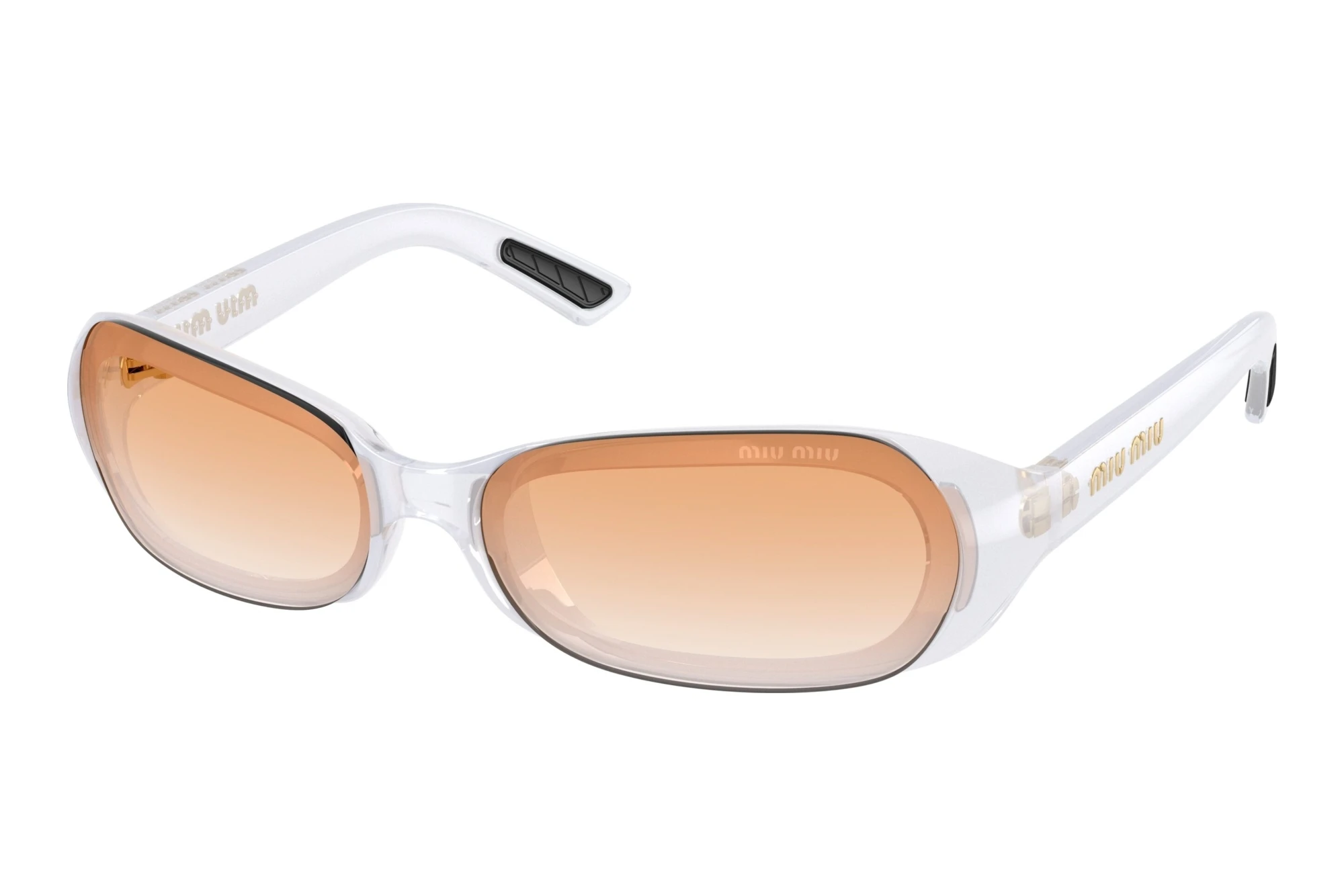 Miu Miu MU C07SU 26S91E Gradient OrangeTransparent Blue Miu Miu MU C07SU 26S91E Gradient OrangeTransparent Blue