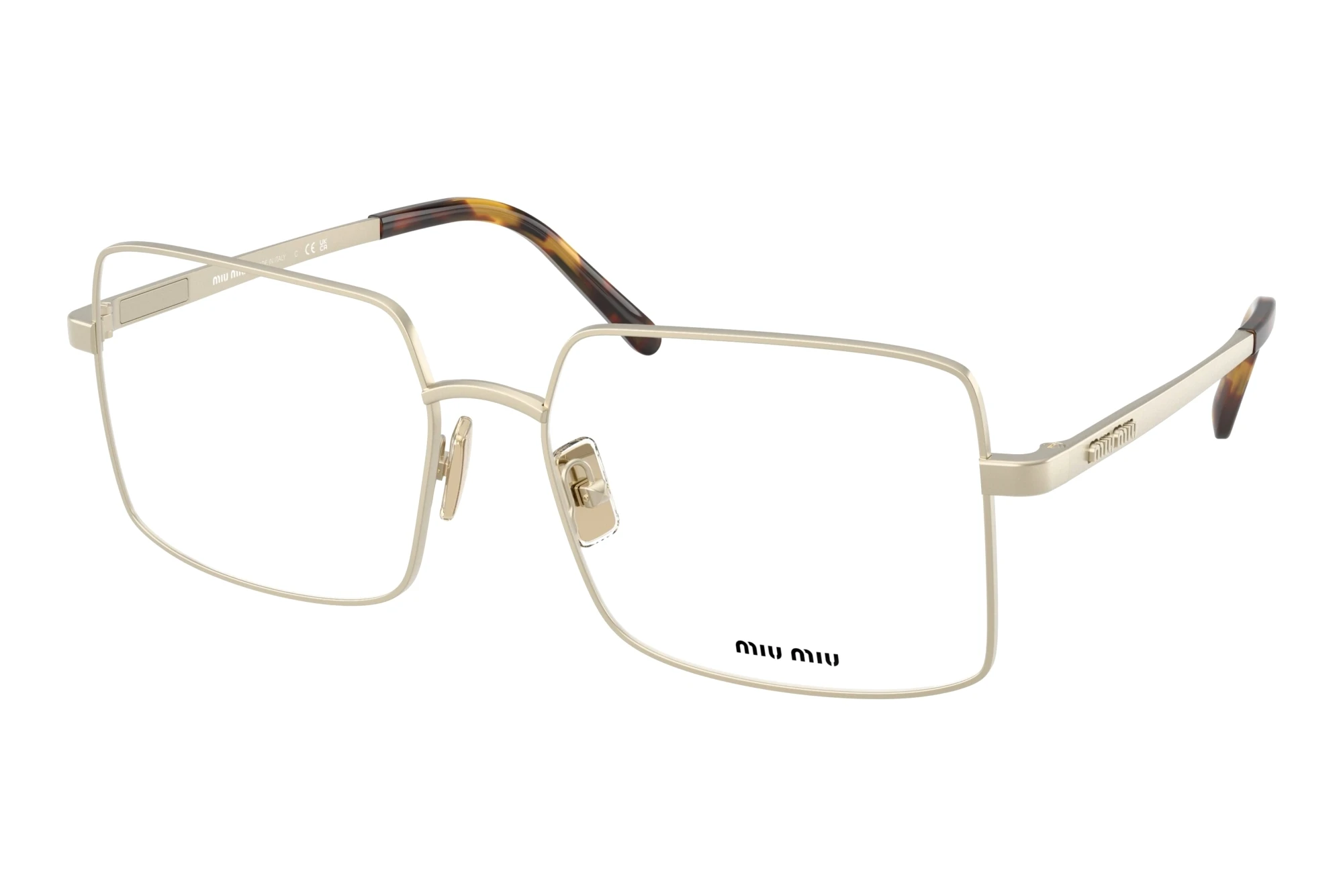Miu Miu MU C53S 27T10W Clear Blue Light FilterChampagne Miu Miu MU C53S 27T10W Clear Blue Light FilterChampagne