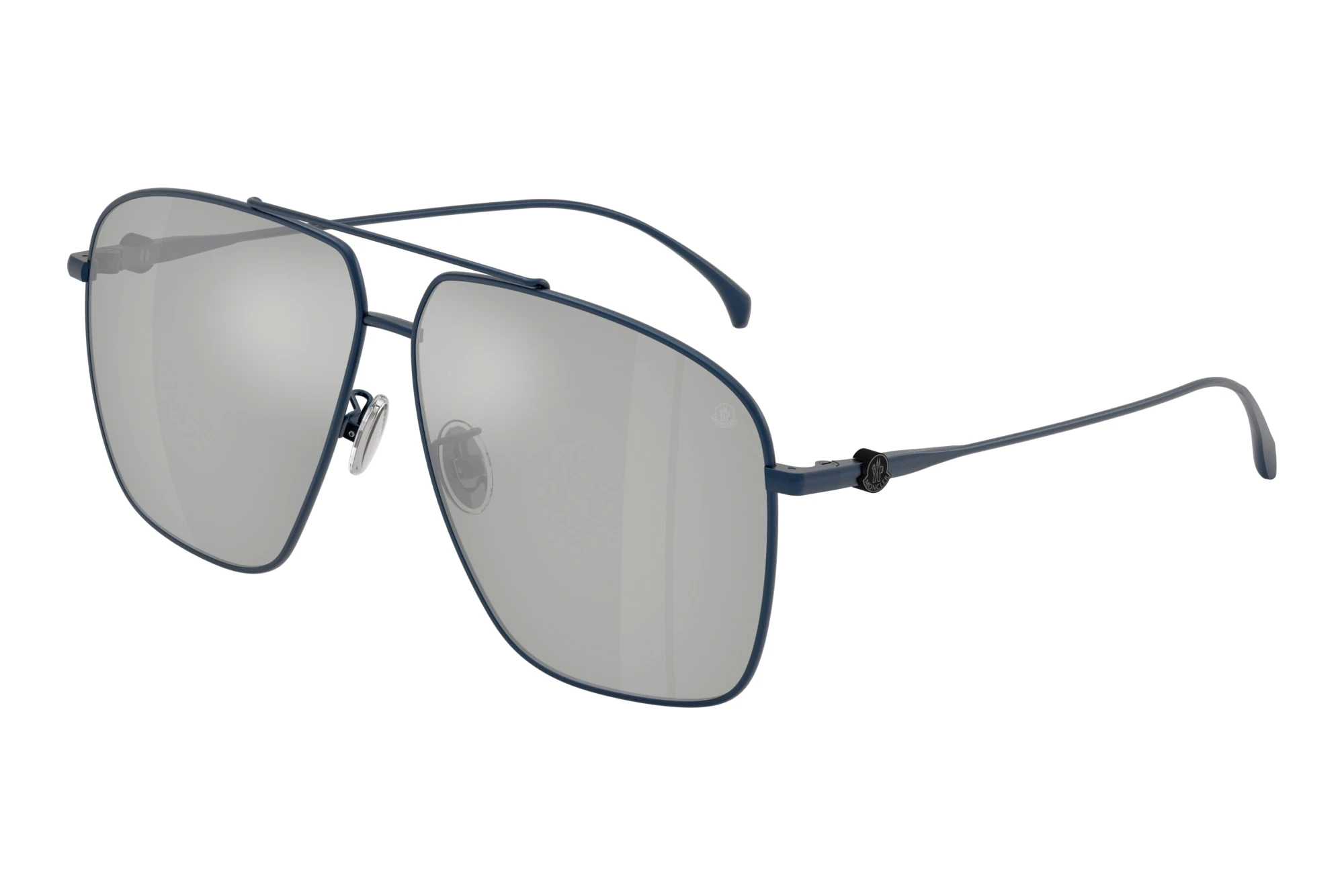 Moncler ME4020T 10268V Mirror GreyMatte Blue Moncler ME4020T 10268V Mirror GreyMatte Blue