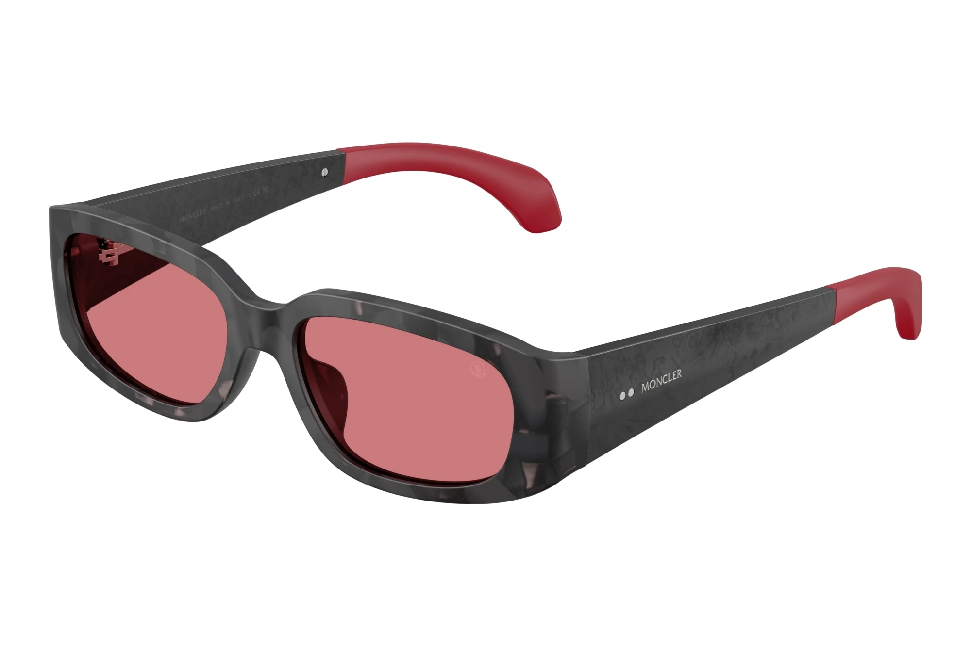 Moncler ME6014U 303275 Red SolidMatte Dark Regolith Moncler ME6014U 303275 Red SolidMatte Dark Regolith